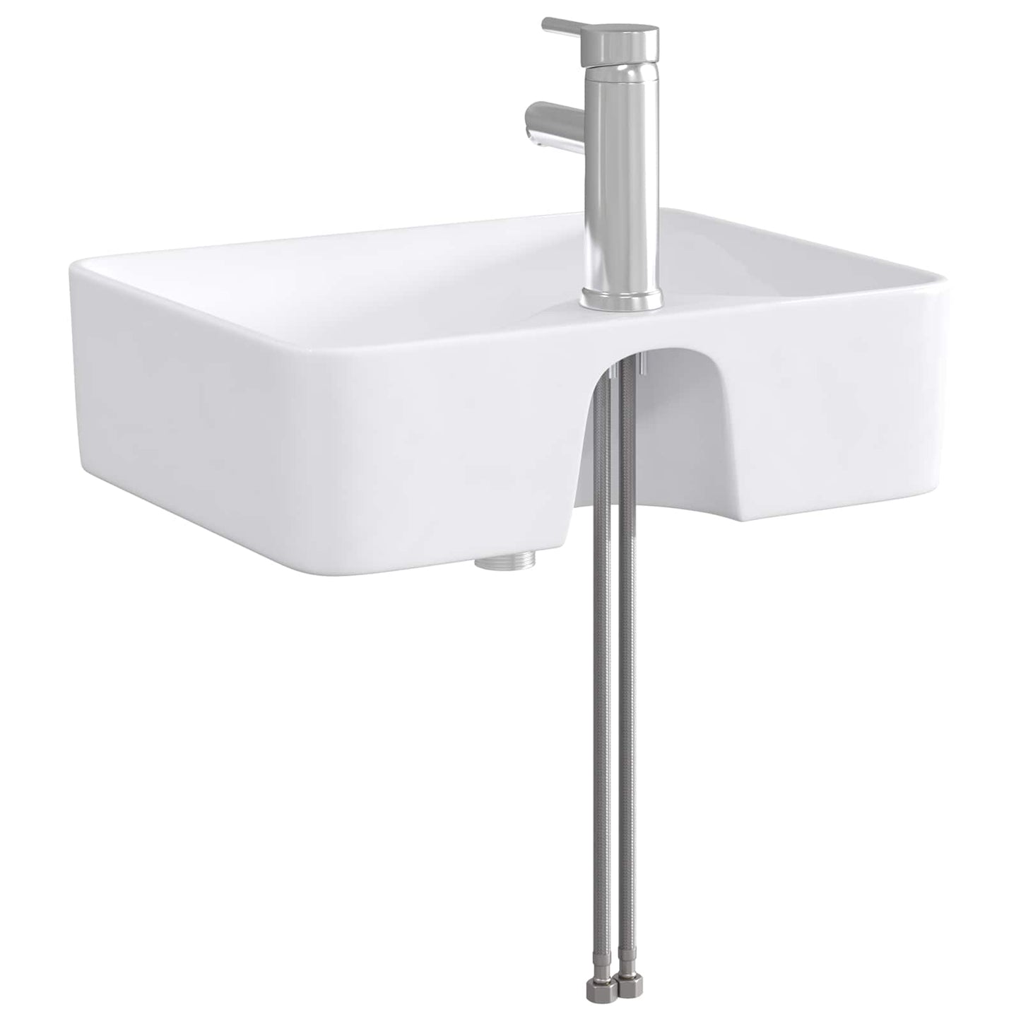 Vaskeservant for bad Krom 48,5 x 37,5 x 13 cm Metall