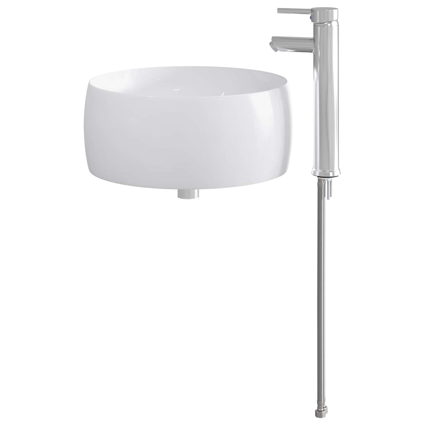 Vaskeservant for bad Krom 38,5 x 38,5 x 16 cm Metall