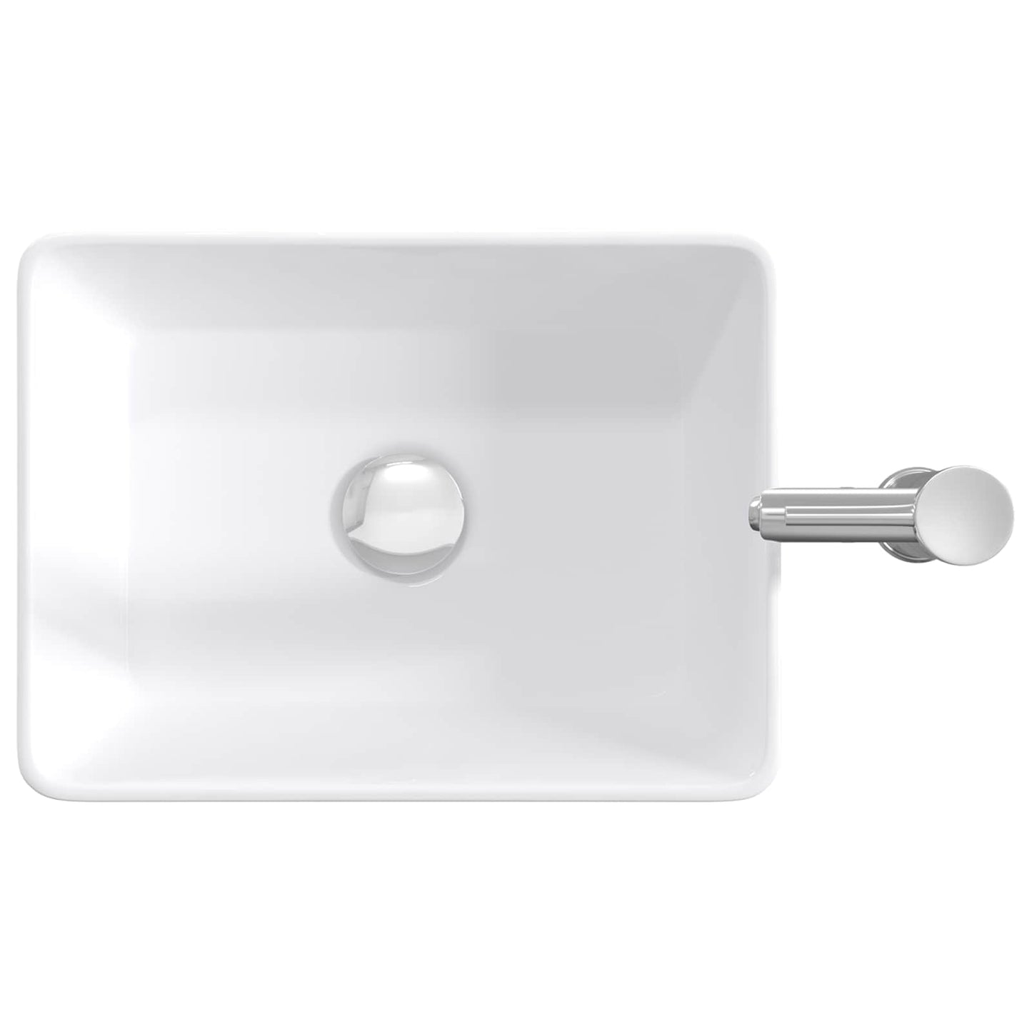 Vaskeservant for bad Krom 40,5 x 30,5 x 13 cm Metall