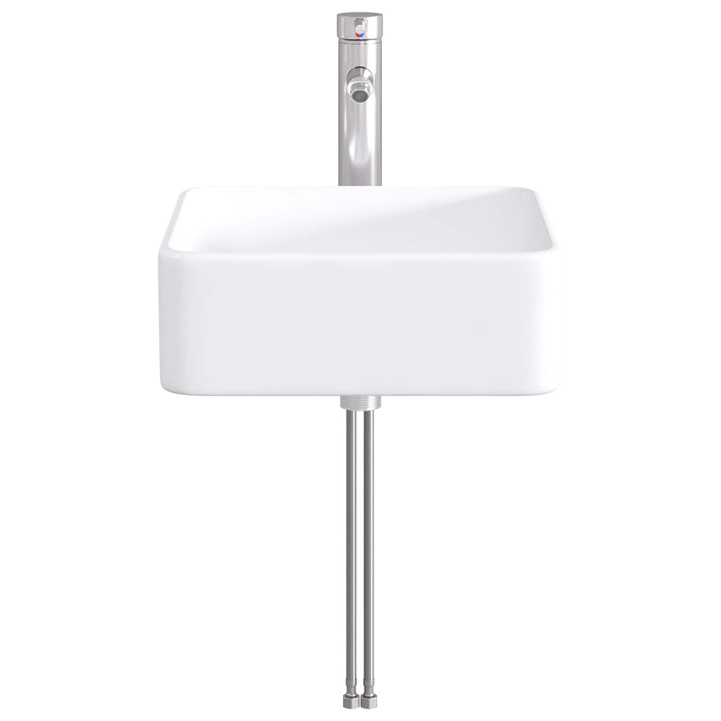 Vaskeservant for bad Krom 36,5 x 36,5 x 13 cm Metall