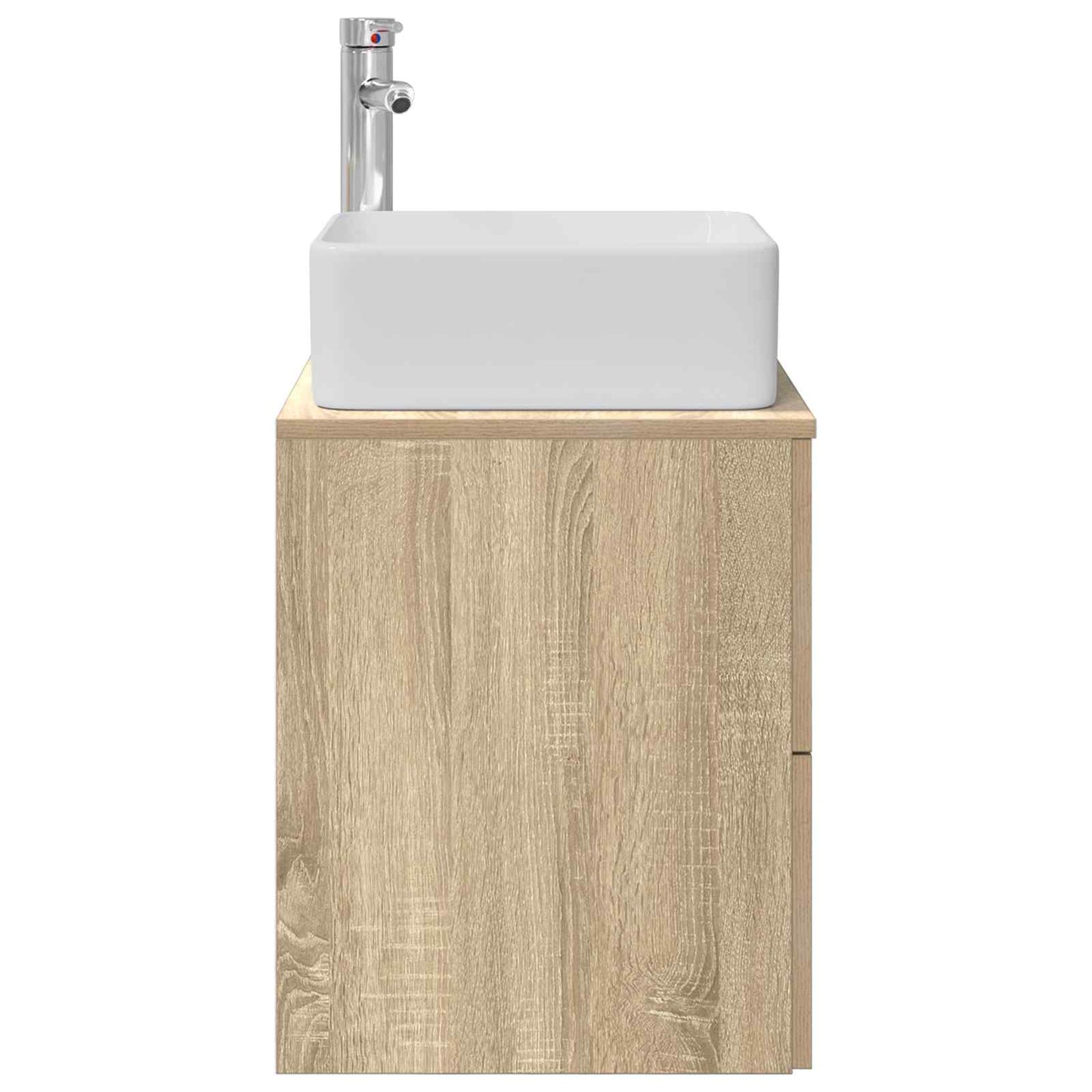 Vegghengt vaskeservant Sonoma eik 49,5 x 41 x 63 cm