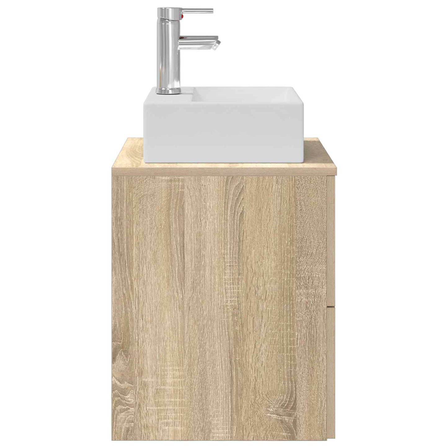 Vegghengt vaskeservant Sonoma eik 49,5 x 41 x 62,5 cm