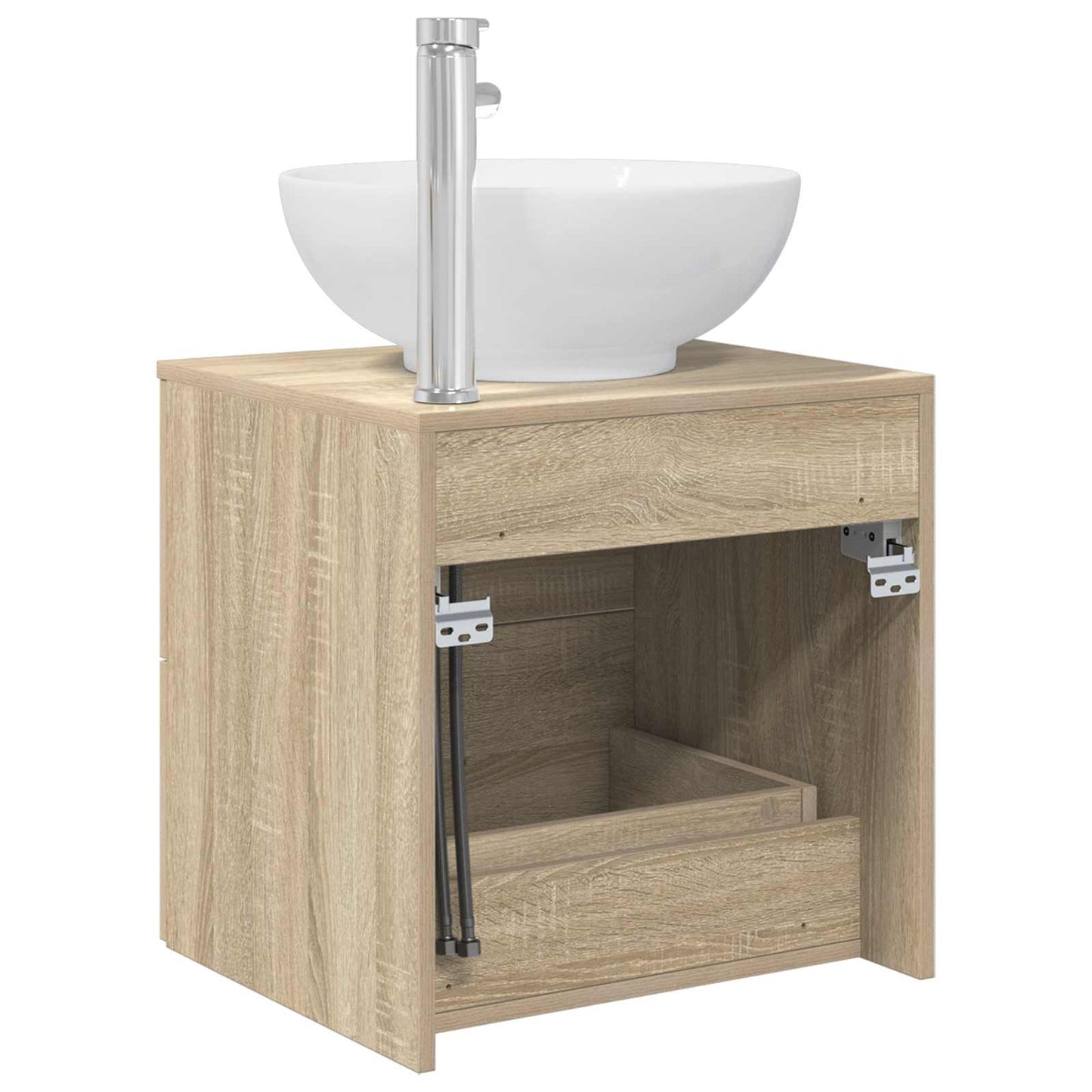 Vegghengt vaskeservant Sonoma eik 49,5 x 44,5 x 66,5 cm