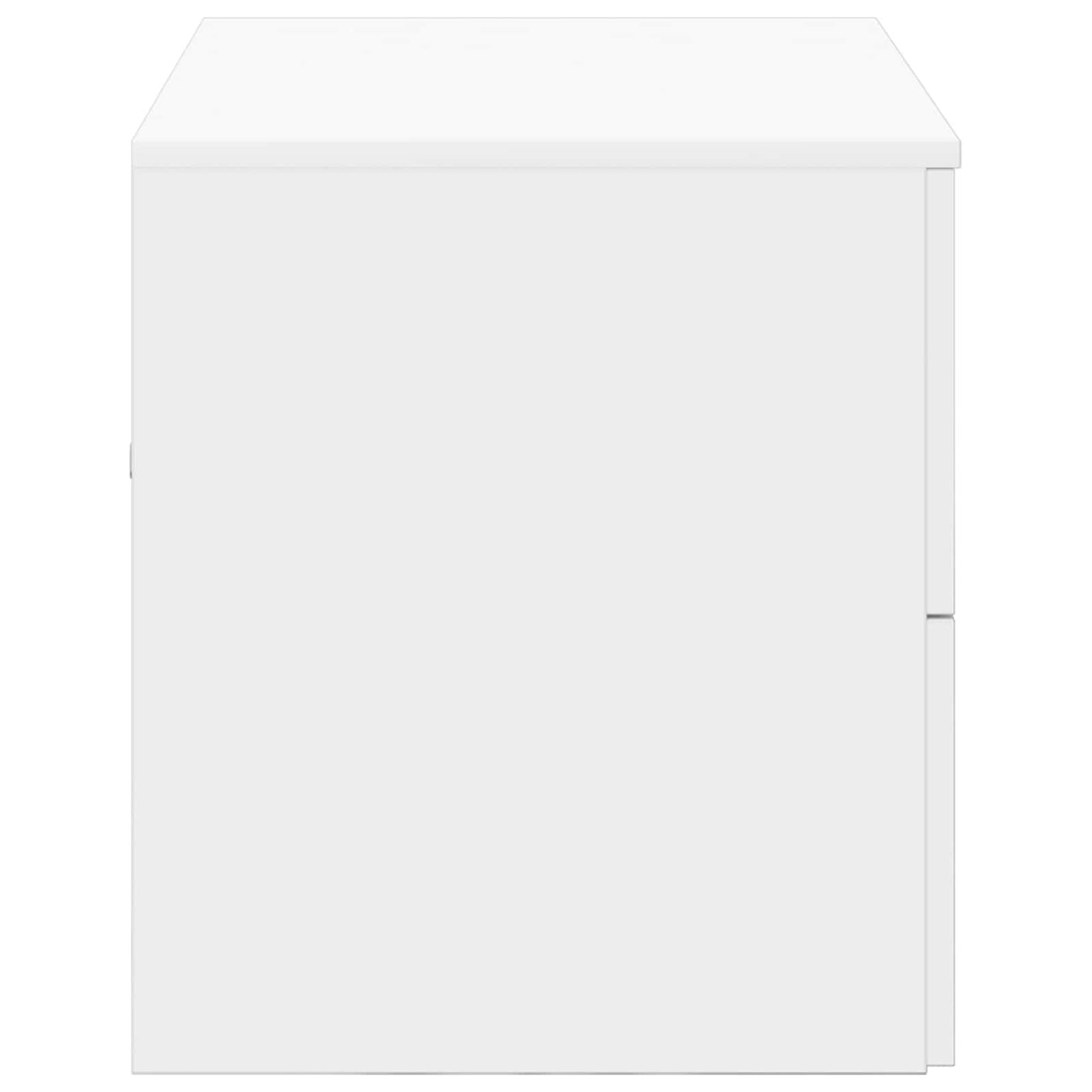 Vegghengt baderomsskap Hvit 62,5 x 44,5 x 50 cm Konstruert tre