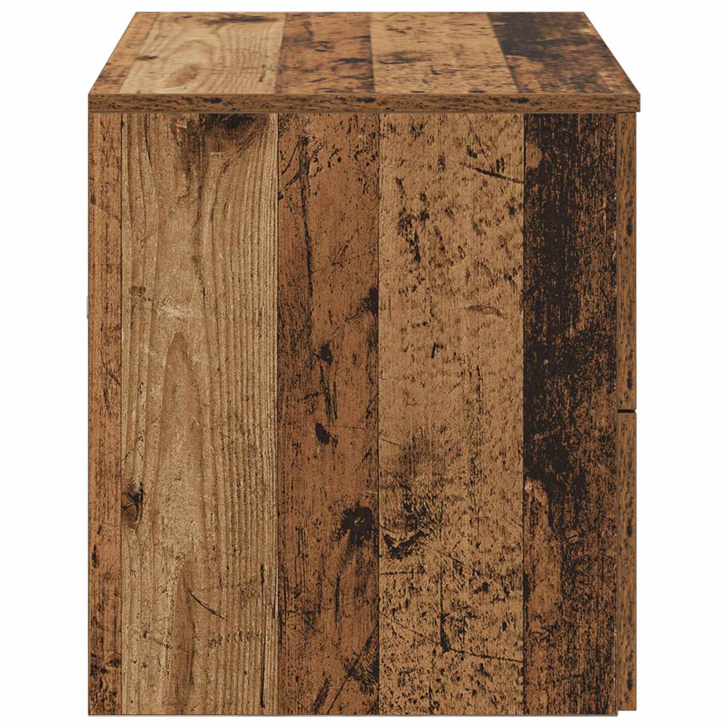 Vegghengt baderomsskap Gammelt tre 62,5 x 44,5 x 50 cm