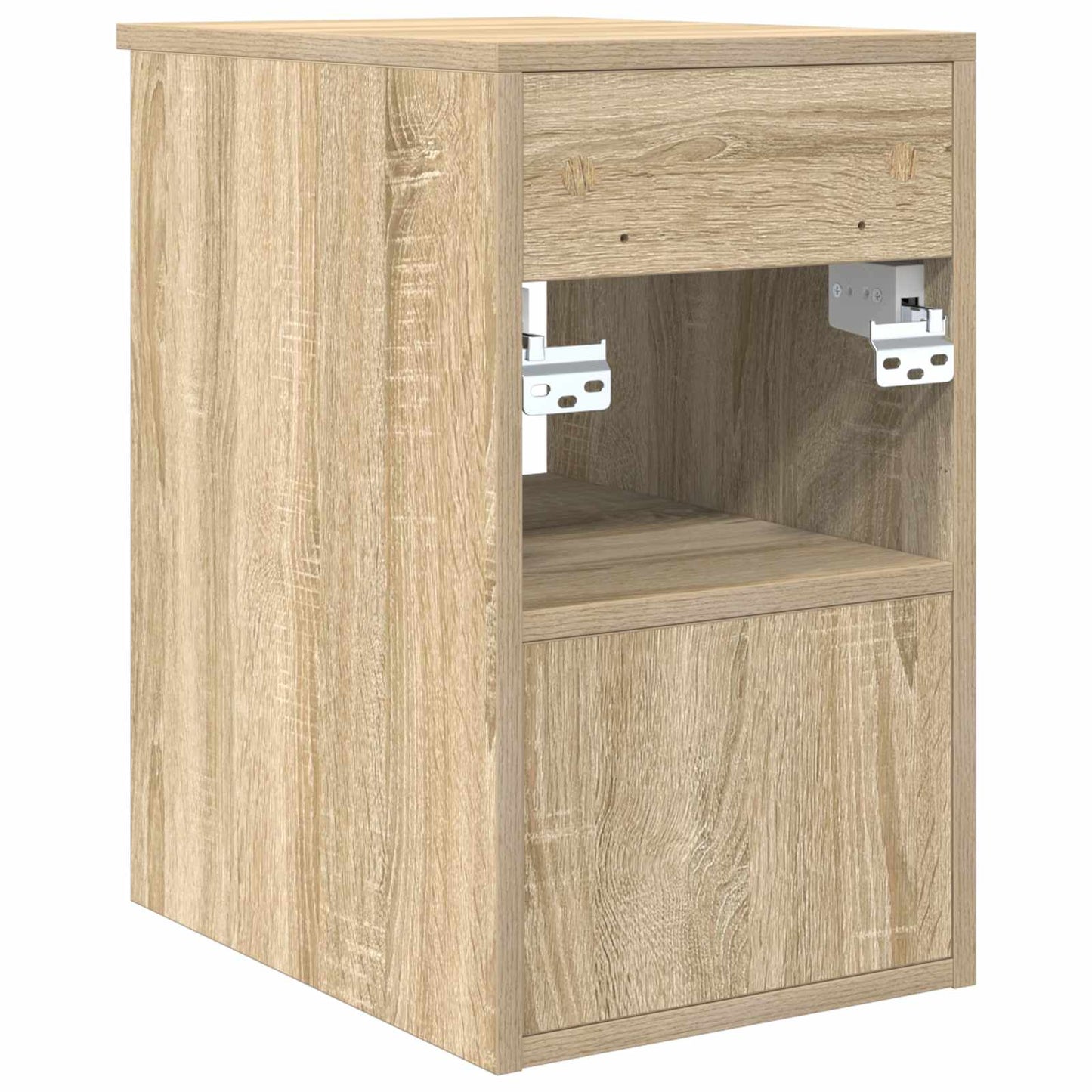 Baderomsskap I mellom Sonoma eik 30 x 35 x 50 cm Konstruert tre