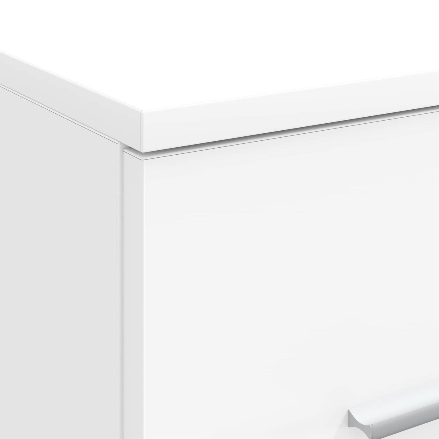 Baderomsskap I mellom Hvit 30 x 35 x 50 cm Konstruert tre