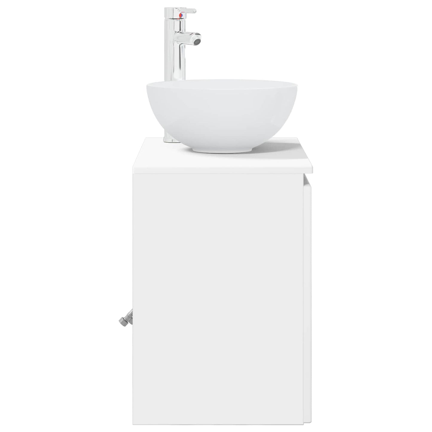 Vegghengt vaskeservant Hvit 49,5 x 35 x 63 cm Konstruert tre