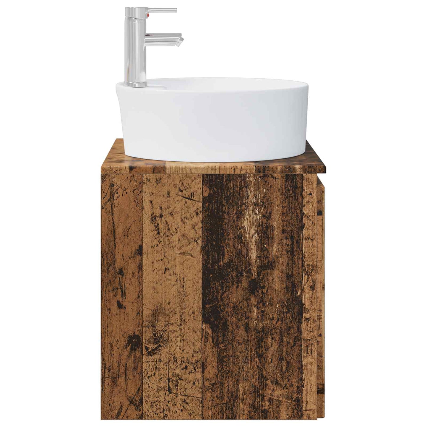 Vegghengt vaskeservant Gammelt tre 49,5 x 44,5 x 65 cm