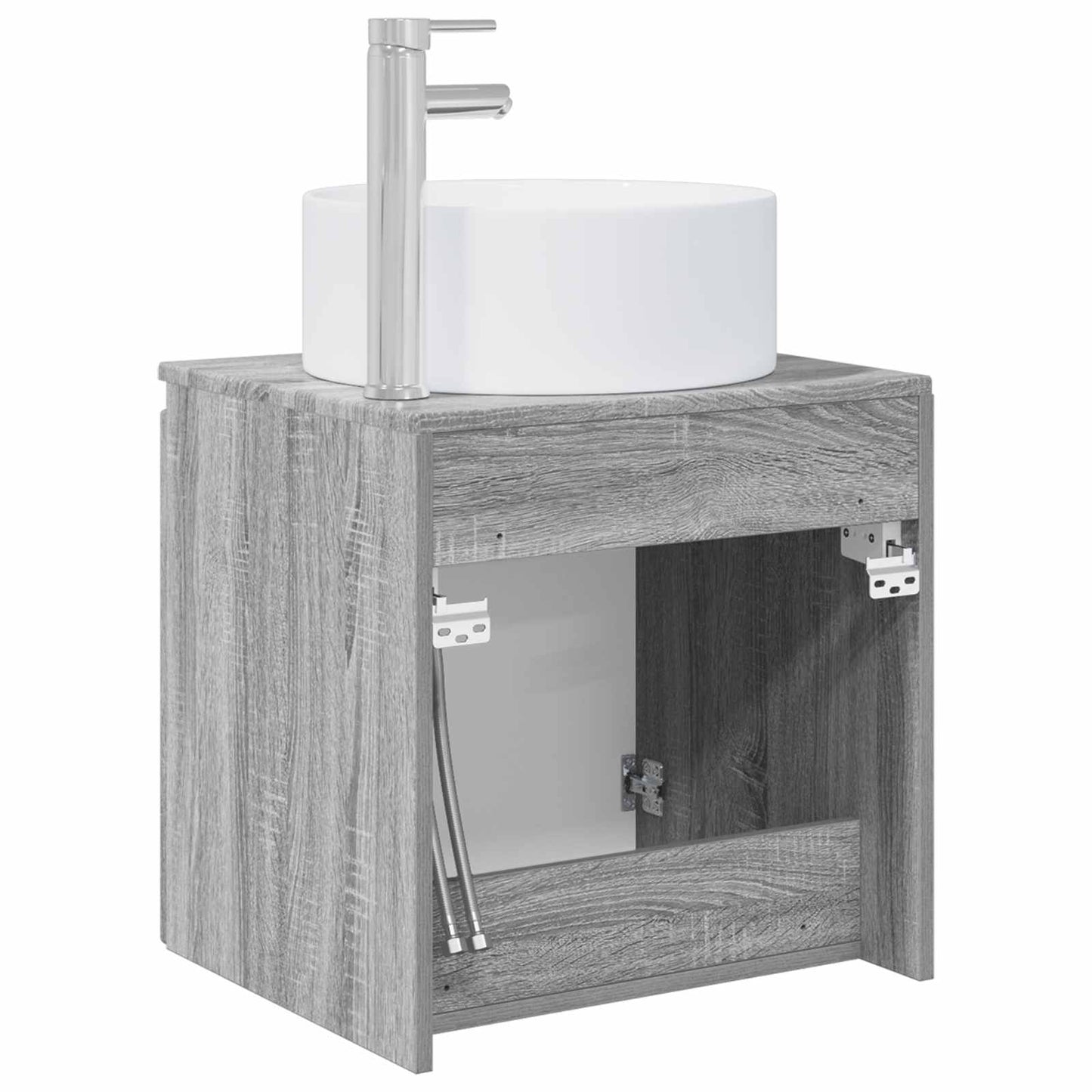 Vegghengt servantkommode Grå Sonoma 49,5 x 44,5 x 65,5 cm