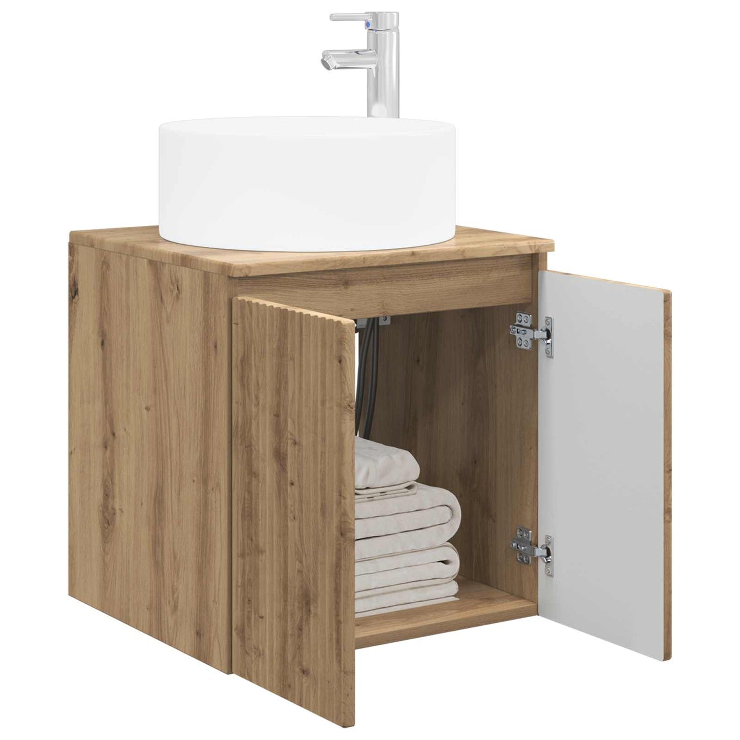 Vegghengt servantkommode Artisan eik 49,5 x 44,5 x 65,5 cm