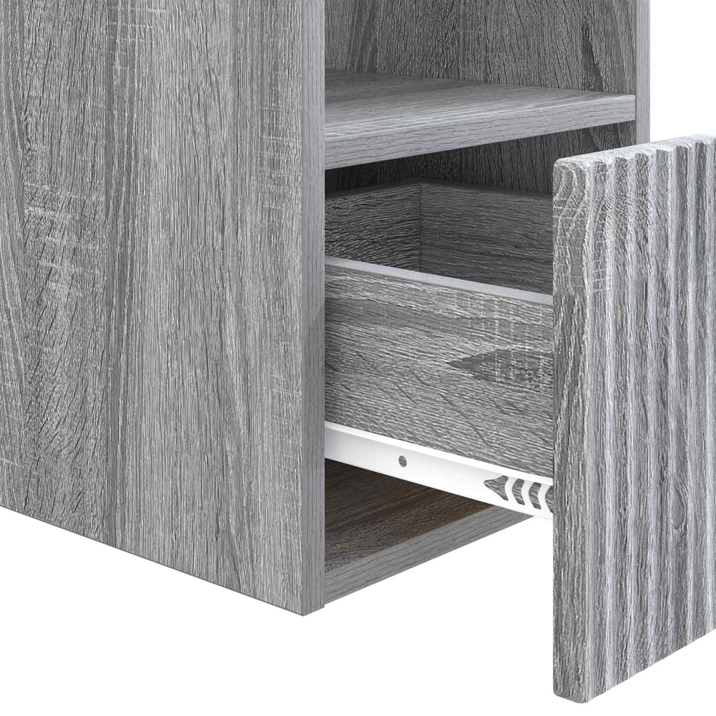 Baderomsskap Grå Sonoma 30 x 35 x 50 cm Konstruert tre