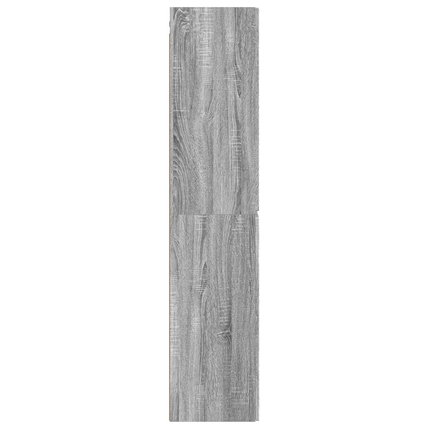 Vegghengt Badskap Grå Sonoma 33 x 34,5 x 160 cm Konstruert tre