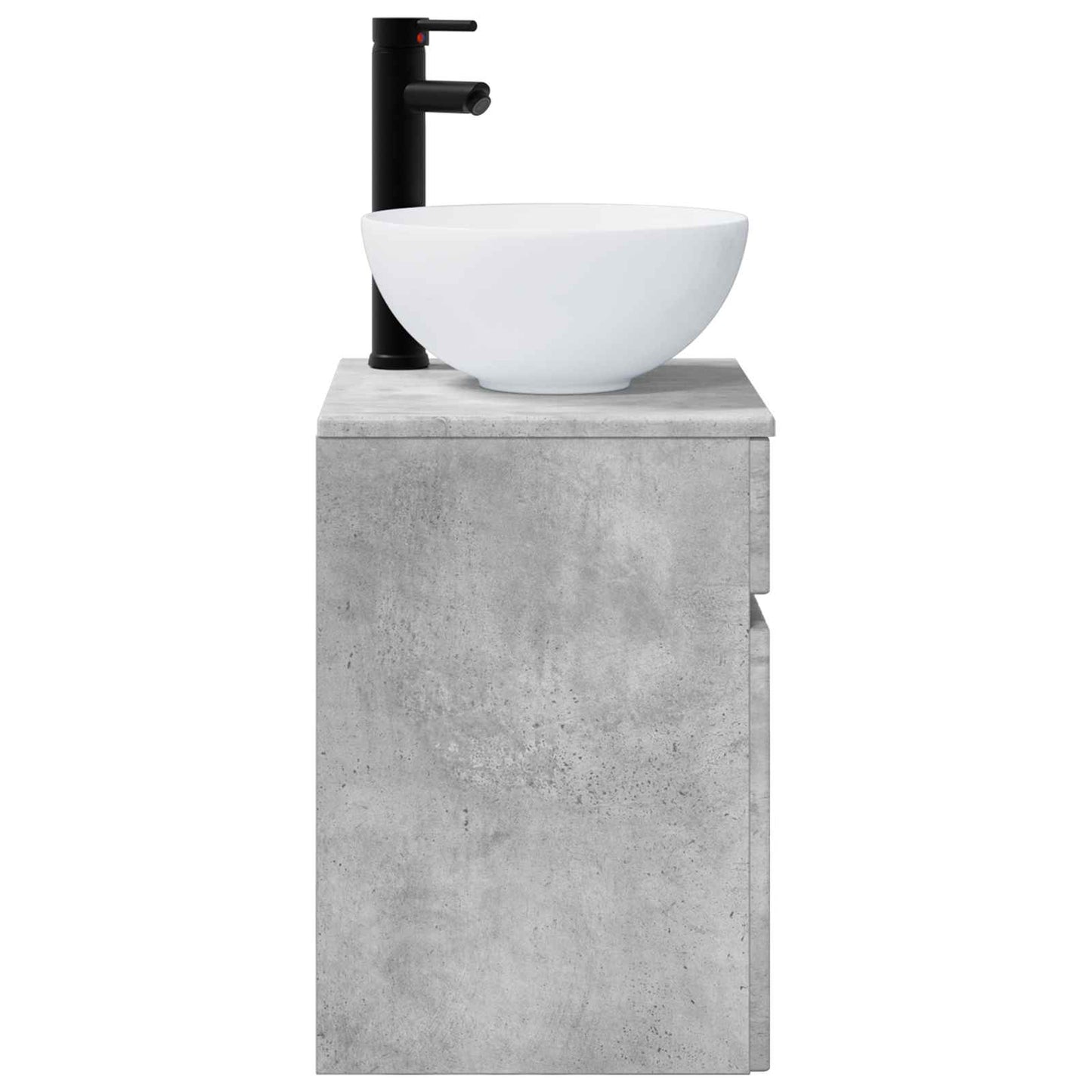 Vegghengt servantkommode Betonggrå 39 x 41 x 64,5 cm