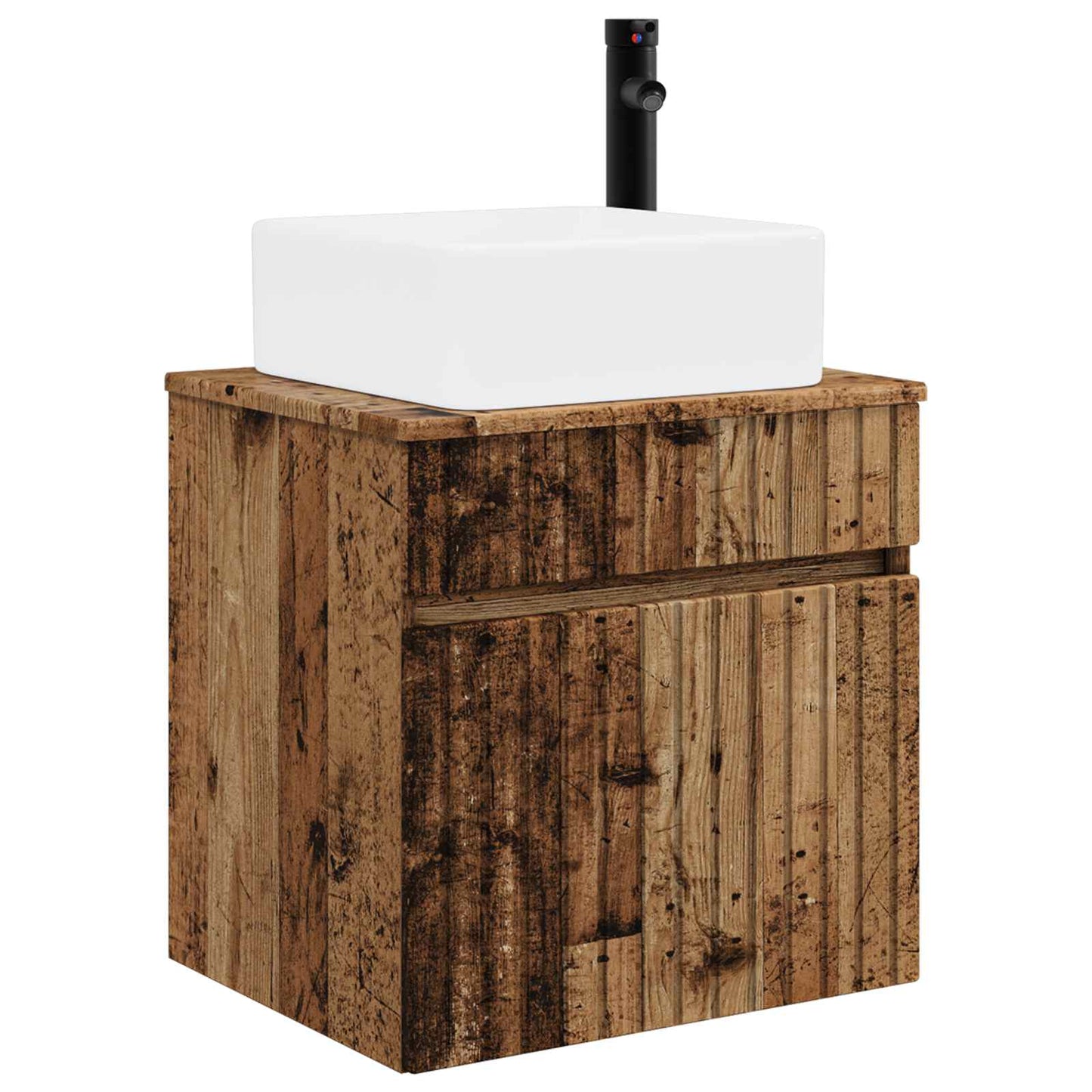 Vegghengt servantkommode Gammelt tre 49 x 41 x 63 cm