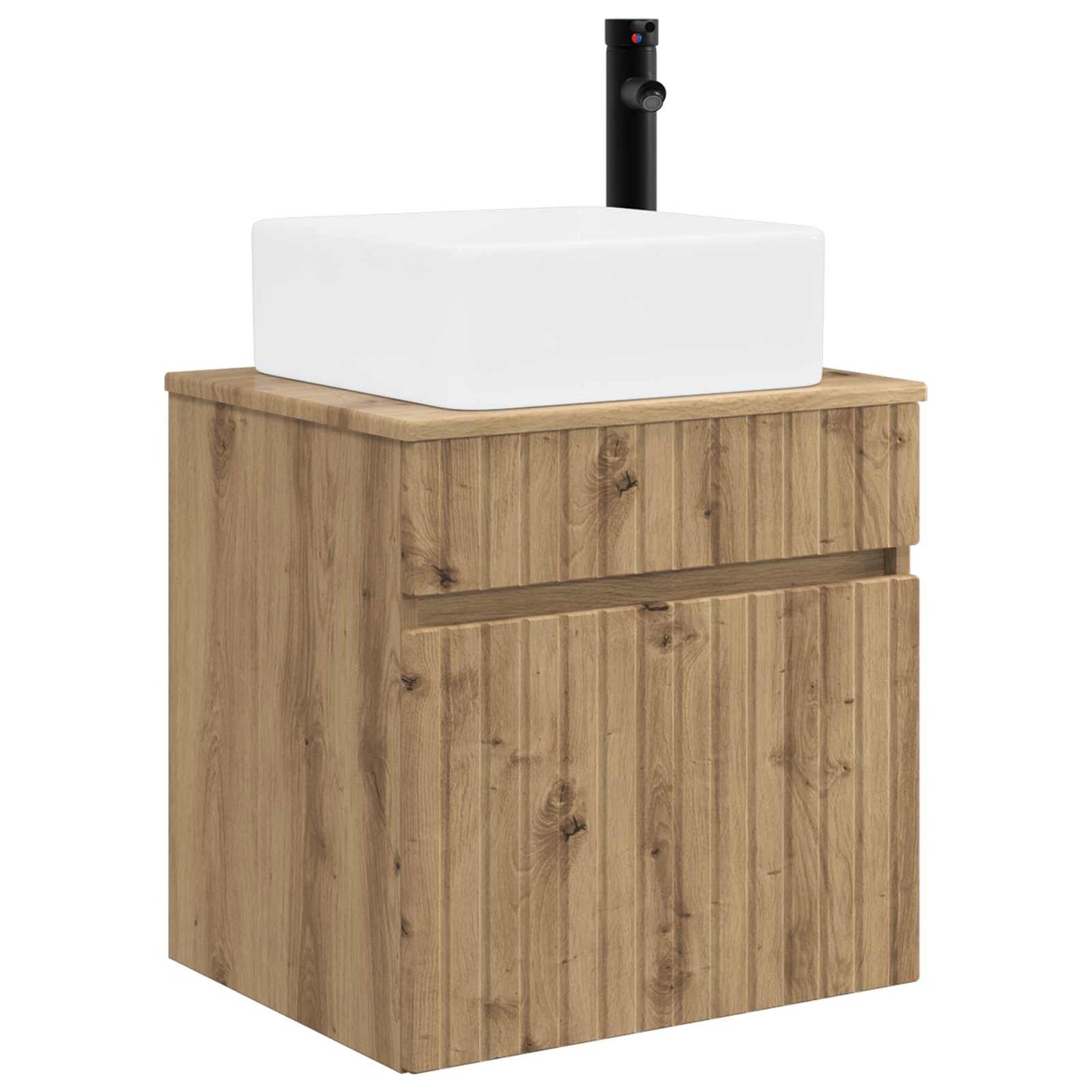 Vegghengt servantkommode Artisan eik 49 x 41 x 63 cm
