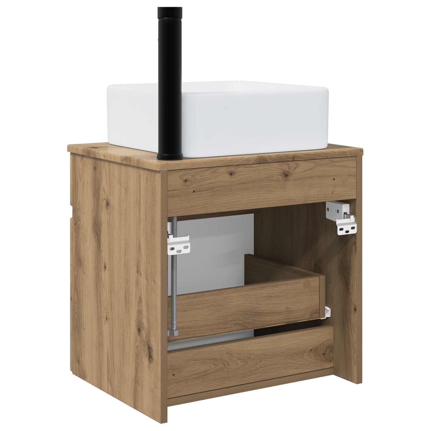 Vegghengt servantkommode Artisan eik 49 x 41 x 63 cm