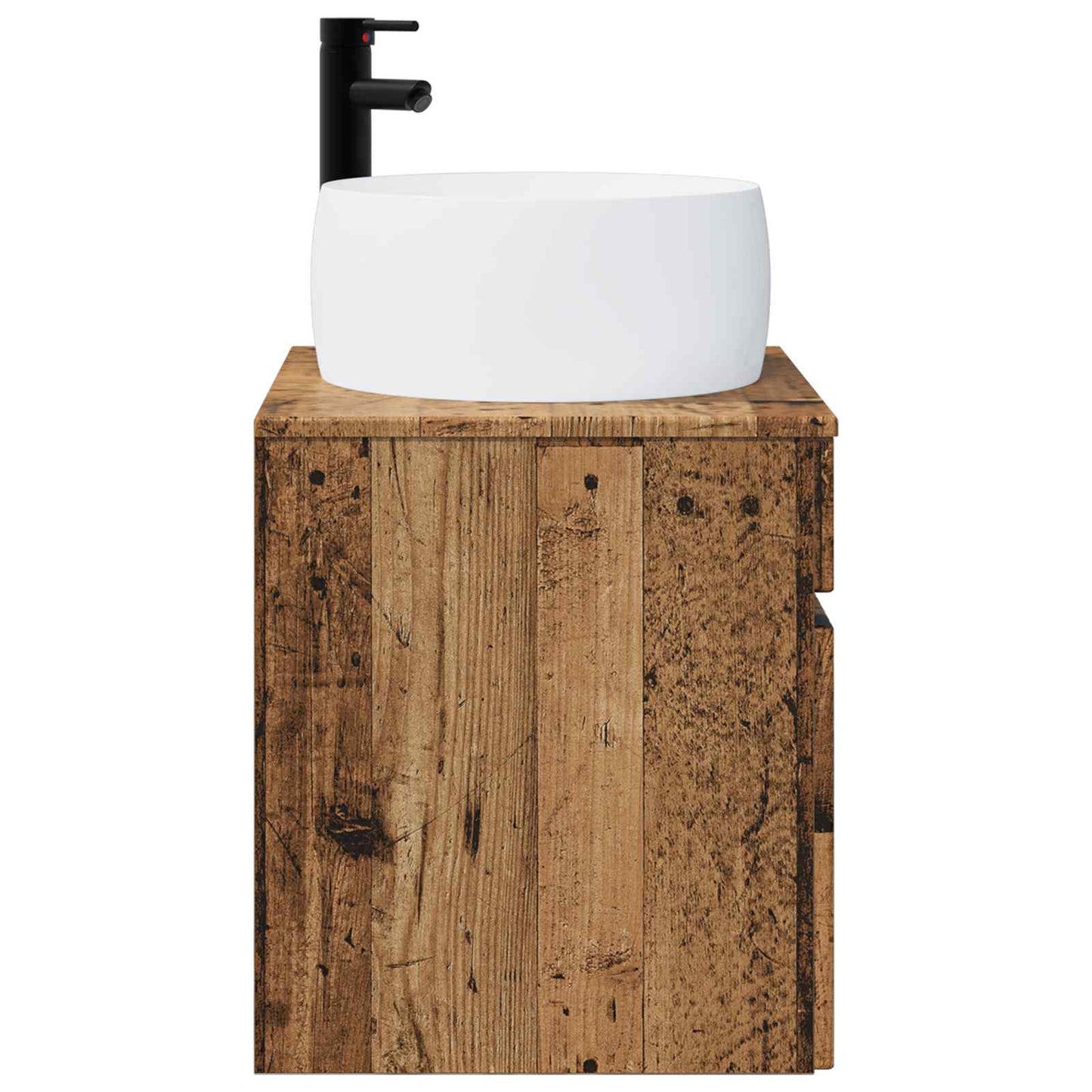 Vegghengt servantkommode Gammelt tre 49 x 44,5 x 66 cm