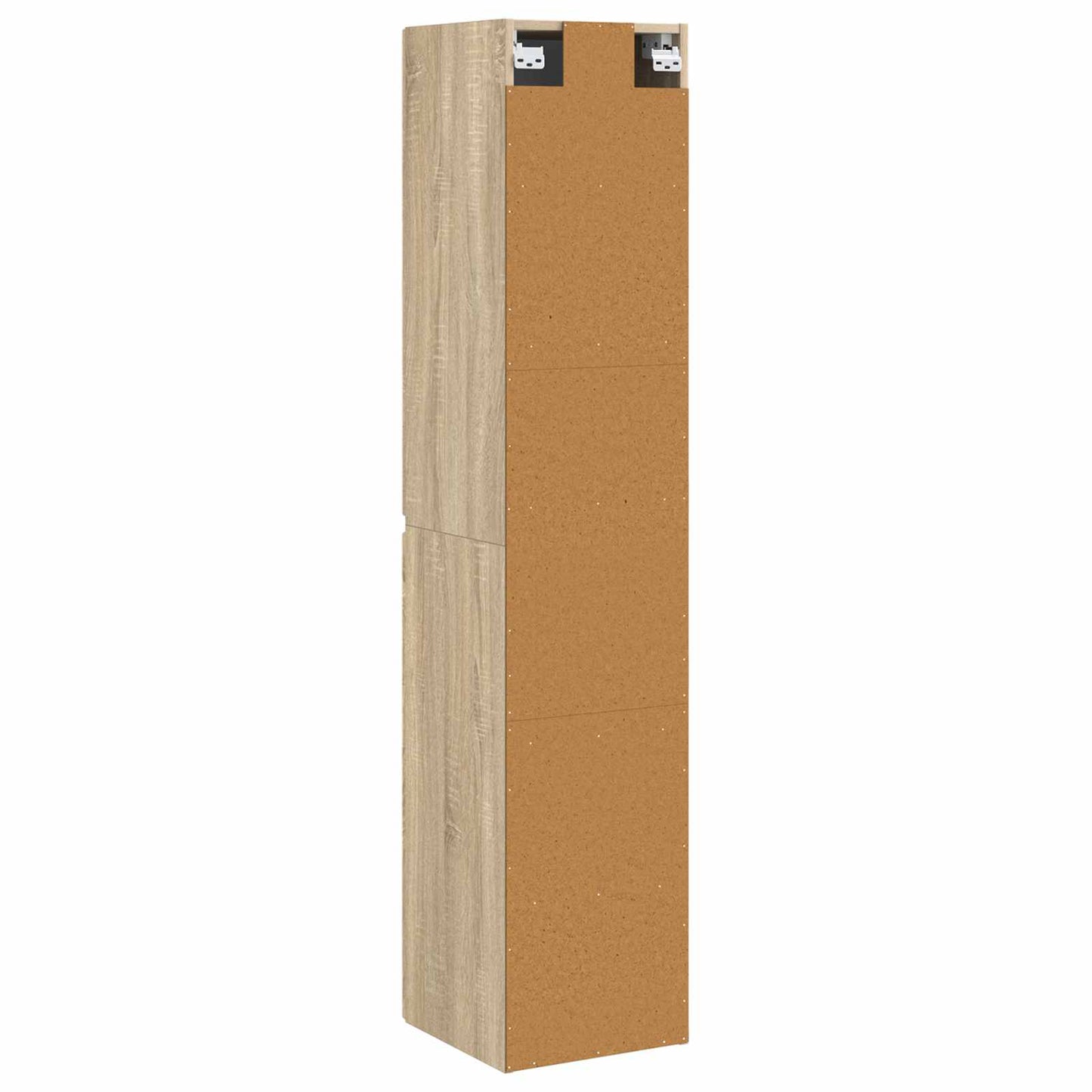 Vegghengt Badskap Sonoma eik 33 x 34,5 x 160 cm Konstruert tre