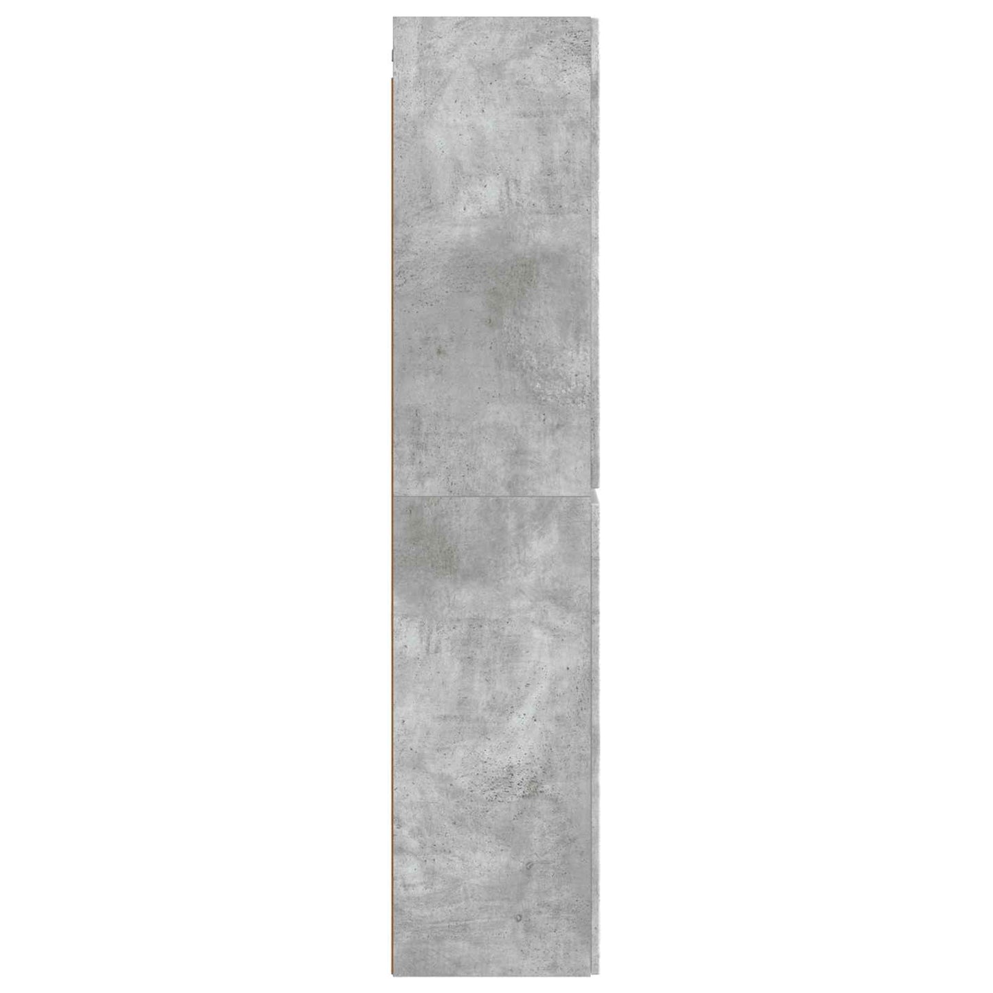 Vegghengt Badskap Betonggrå 33 x 34,5 x 160 cm Konstruert tre