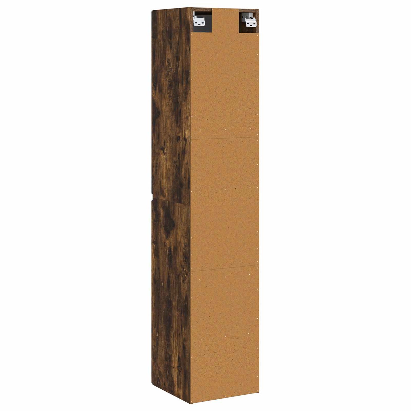 Vegghengt Badskap Røkt Eik 33 x 34,5 x 160 cm Konstruert tre