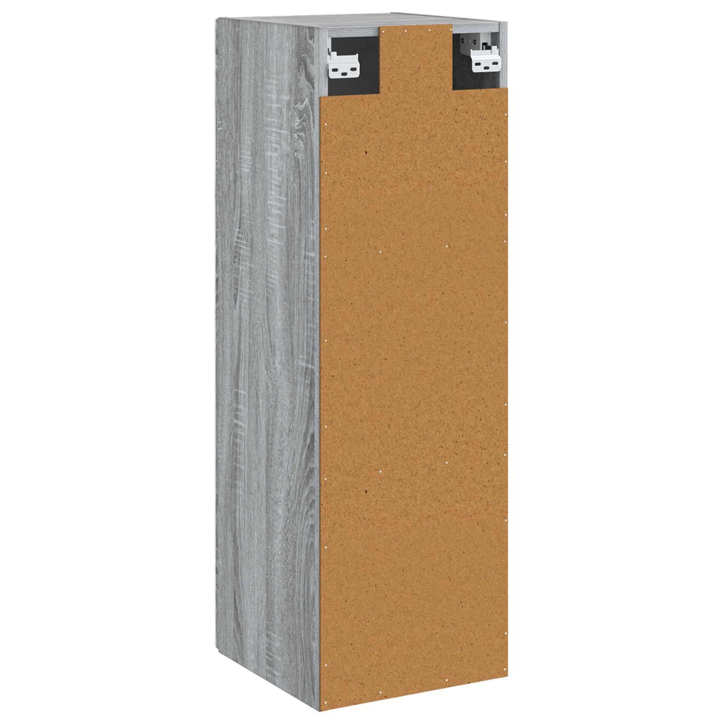 Vegghengt Badskap Grå Sonoma 33 x 34,5 x 100 cm Konstruert tre