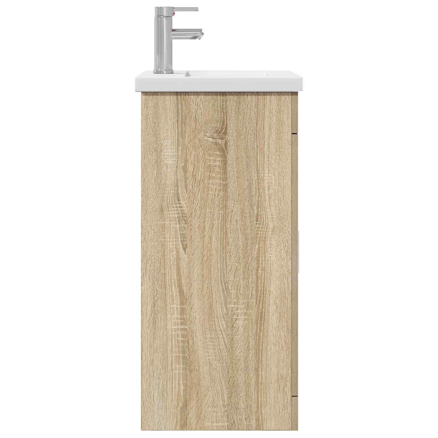 Badmøbel med vask Sonoma eik 42 x 40 x 84,5 cm Konstruert tre