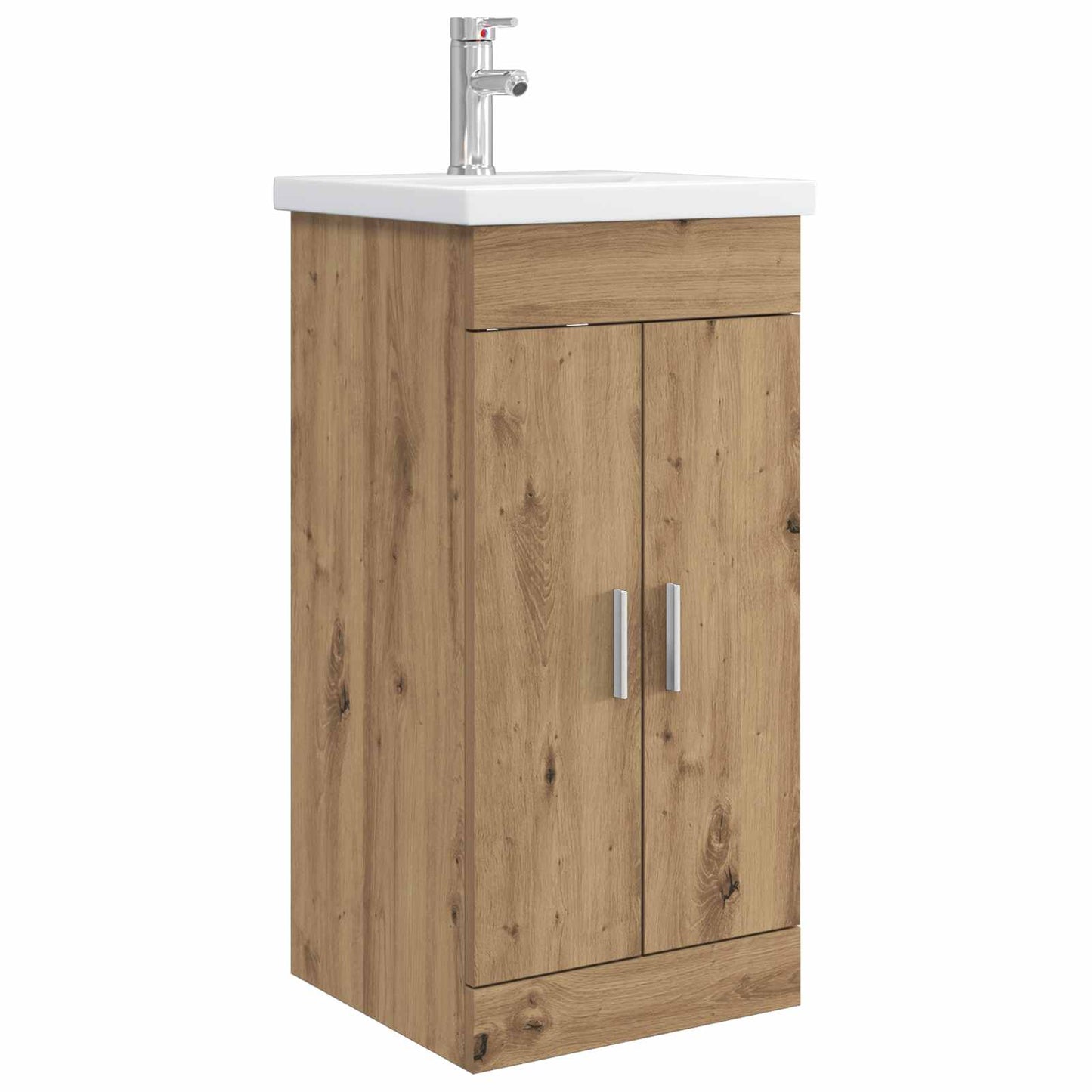 Badmøbel med vask Artisan eik 42 x 40 x 84,5 cm Konstruert tre