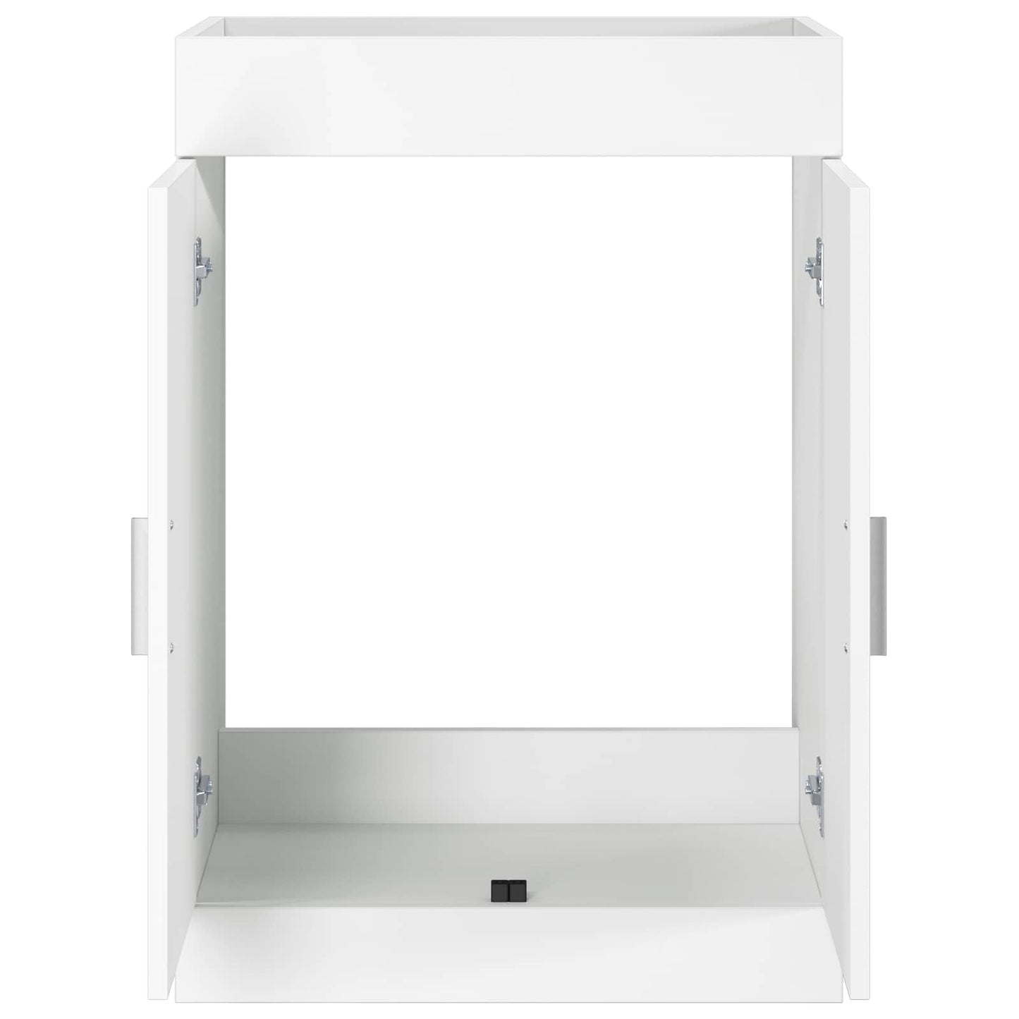 Badskapinet under vask Hvit 56 x 37,5 x 81 cm Konstruert tre
