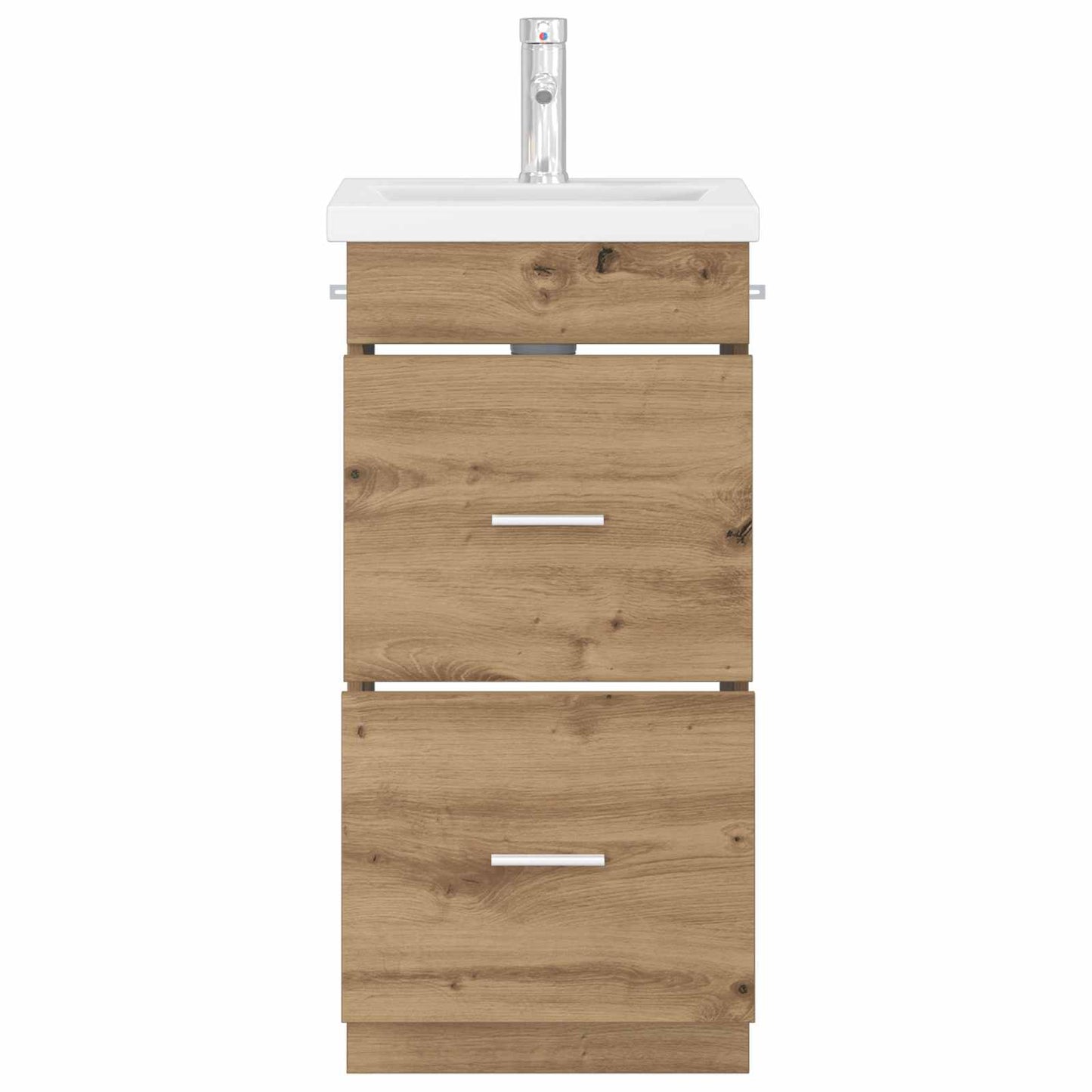 Badmøbel med vask Artisan eik 42 x 40 x 84,5 cm Konstruert tre