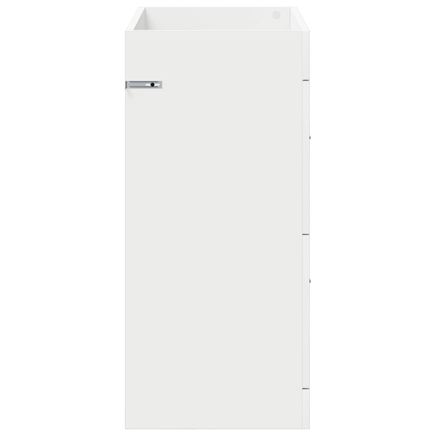 Badskapinet under vask Hvit 78,5 x 37,5 x 81 cm Konstruert tre