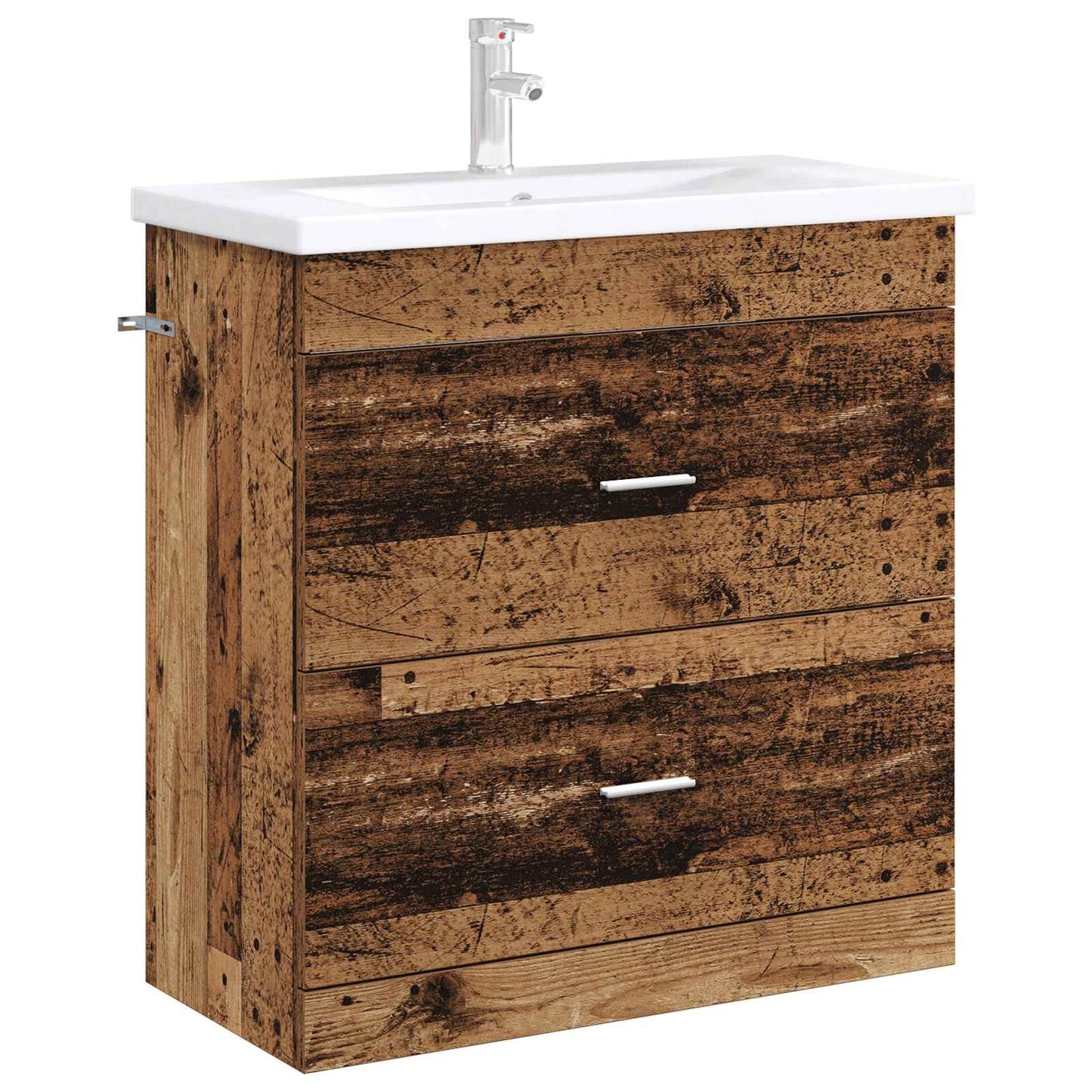 Badskapinet under vask Gammelt tre 78,5 x 37,5 x 81 cm