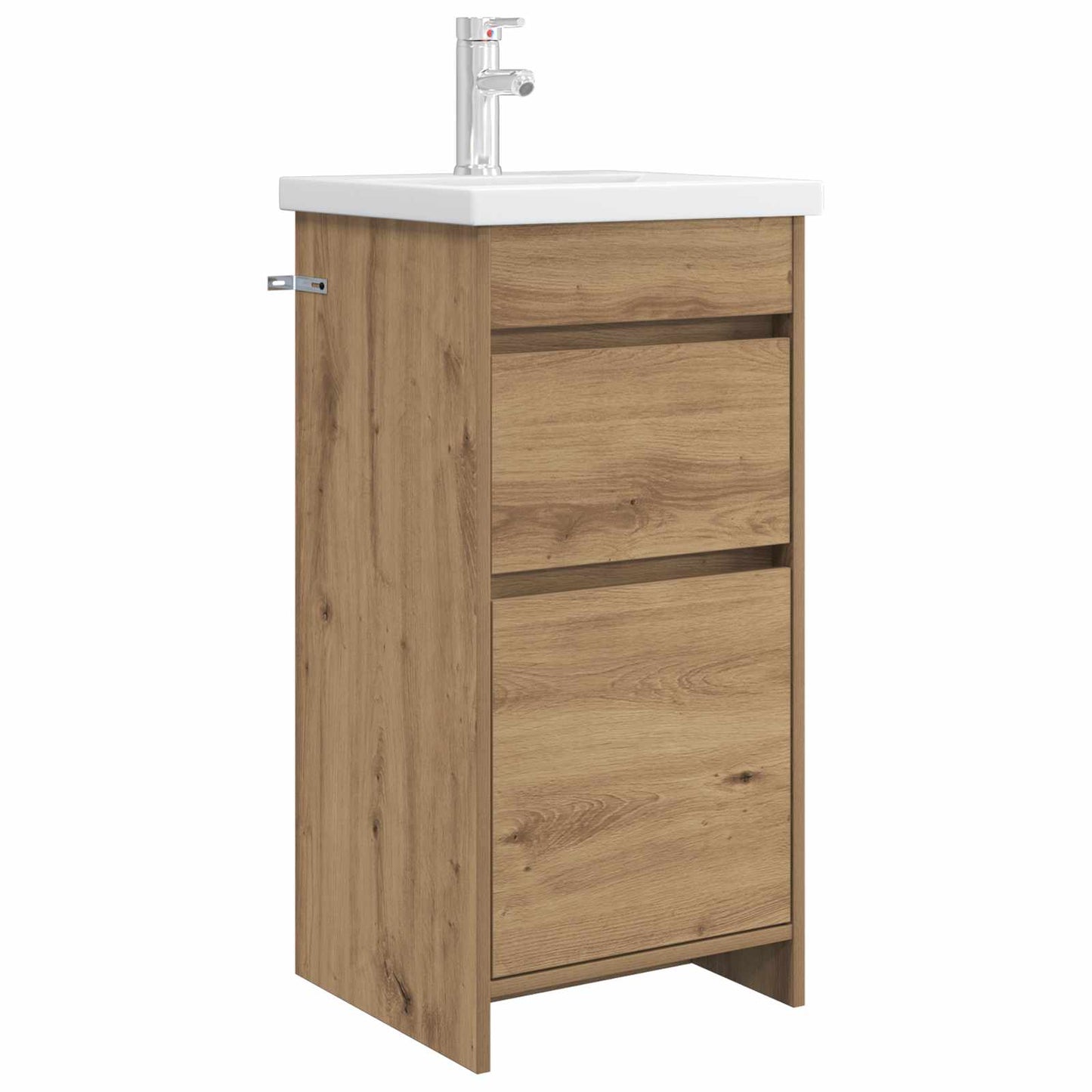 Badmøbel med vask Artisan eik 42 x 40 x 84,5 cm Konstruert tre