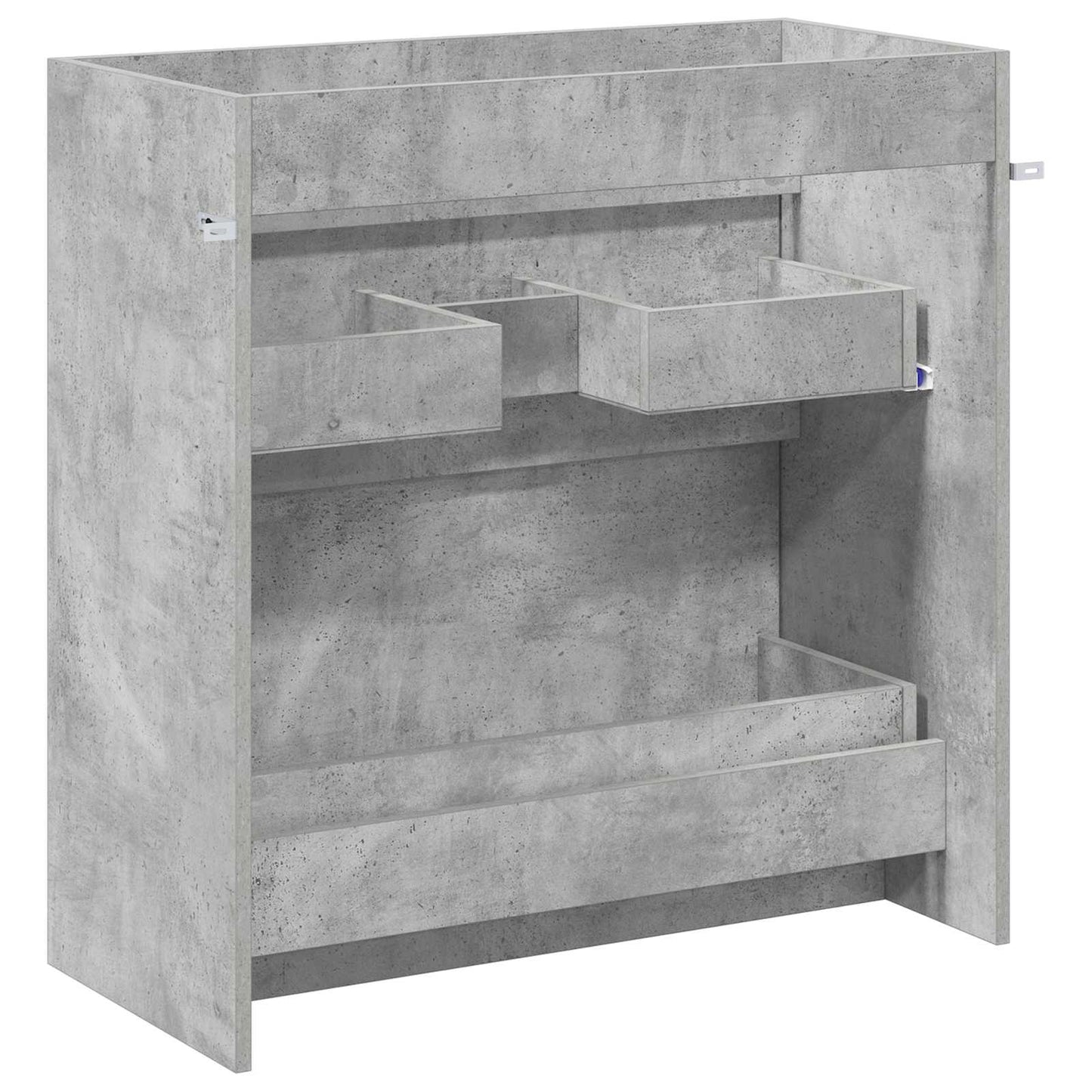 Badskapinet under vask Betonggrå 78,5 x 37,5 x 81 cm