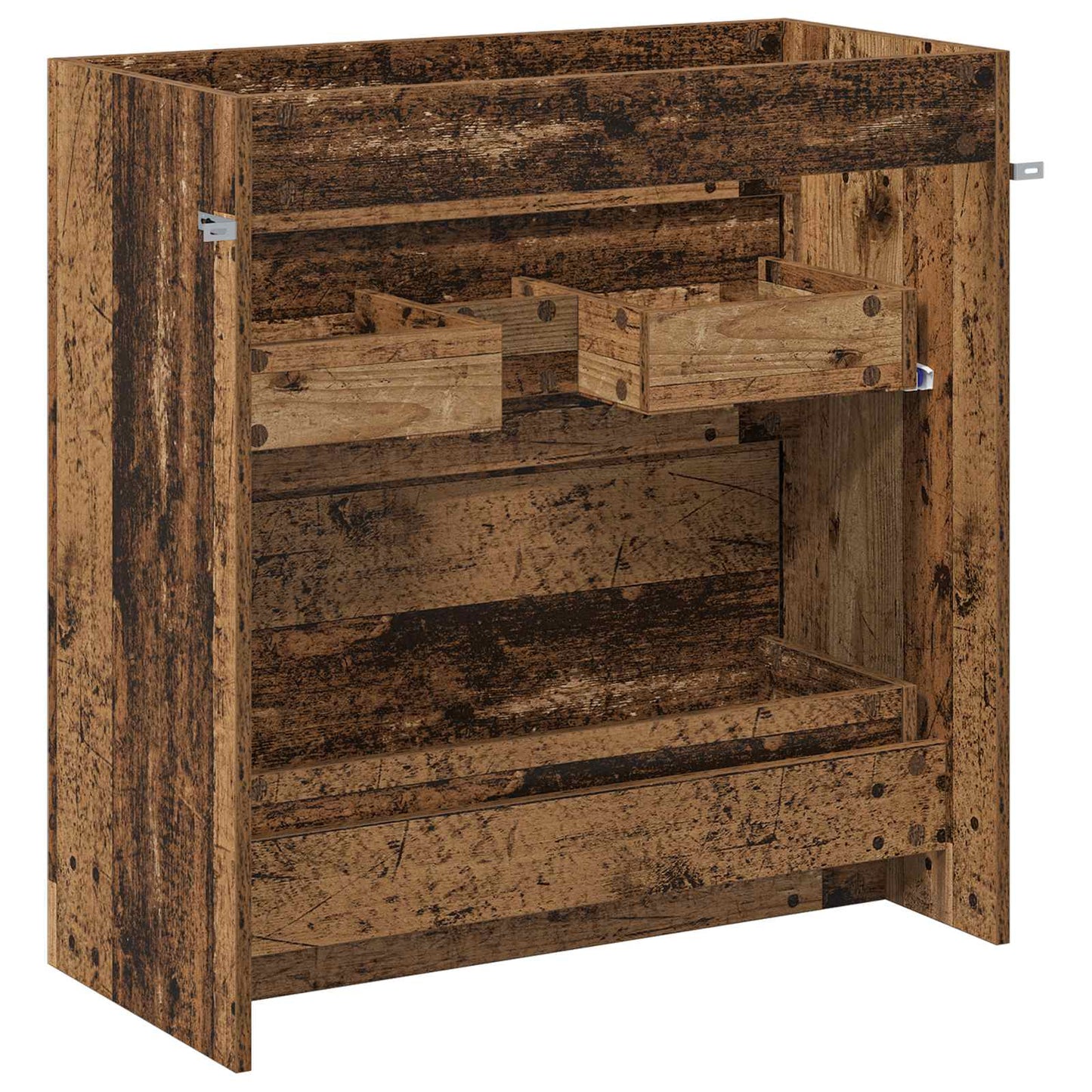 Badskapinet under vask Gammelt tre 78,5 x 37,5 x 81 cm