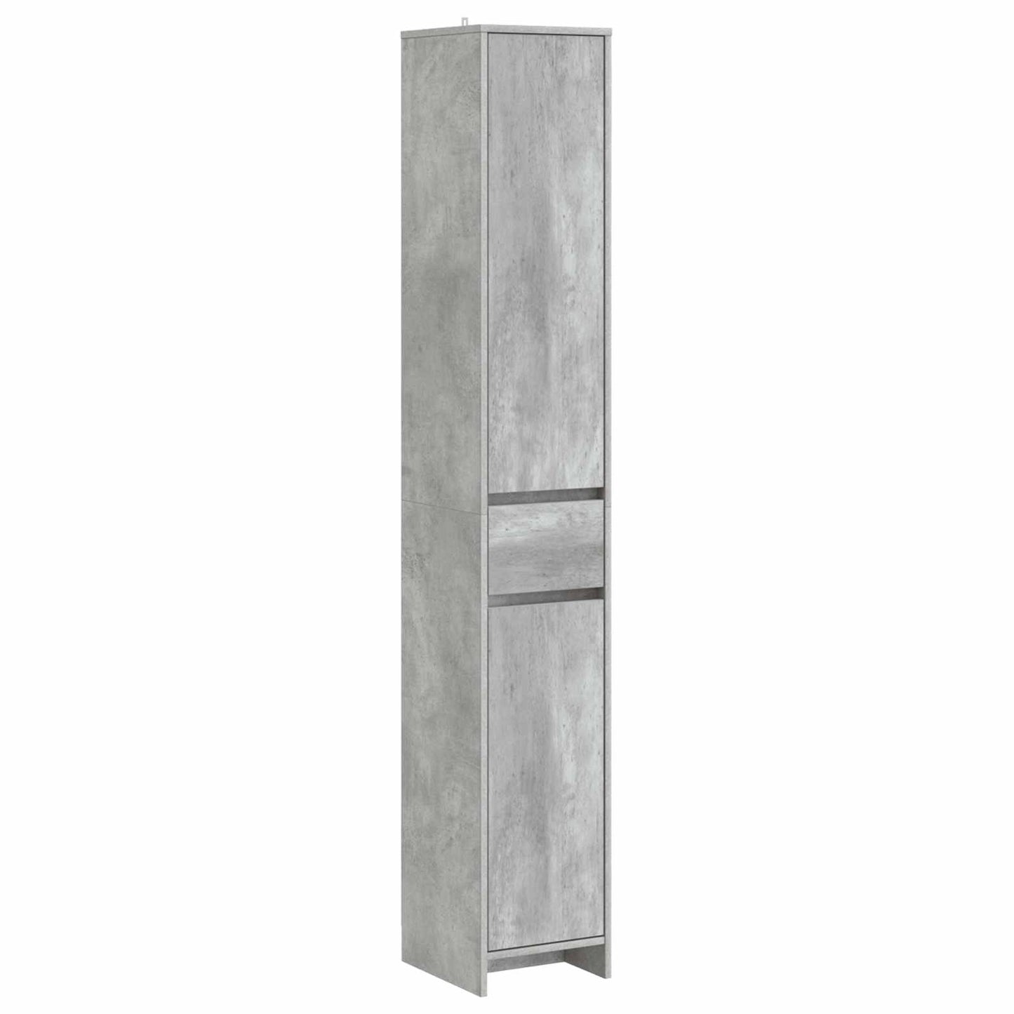 Baderomsskap Betonggrå 30 x 33 x 190 cm Konstruert tre