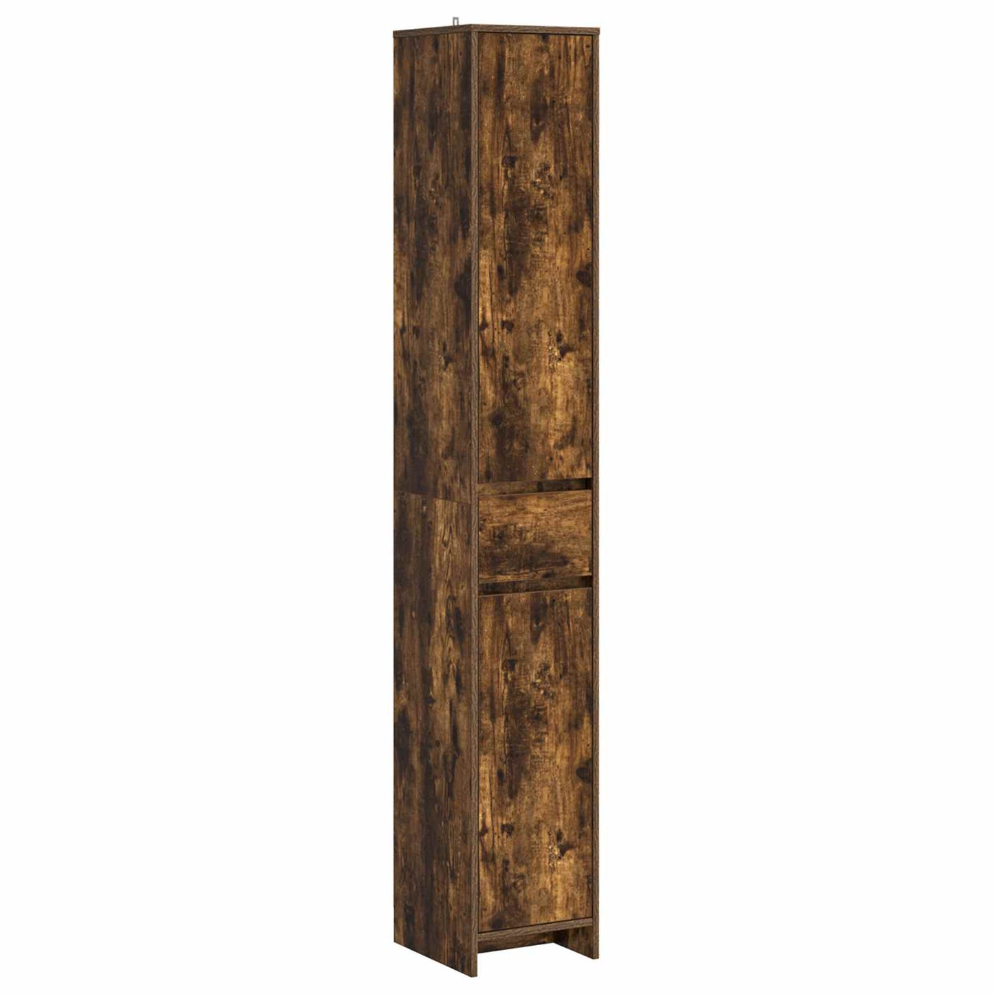 Baderomsskap Røkt Eik 30 x 33 x 190 cm Konstruert tre