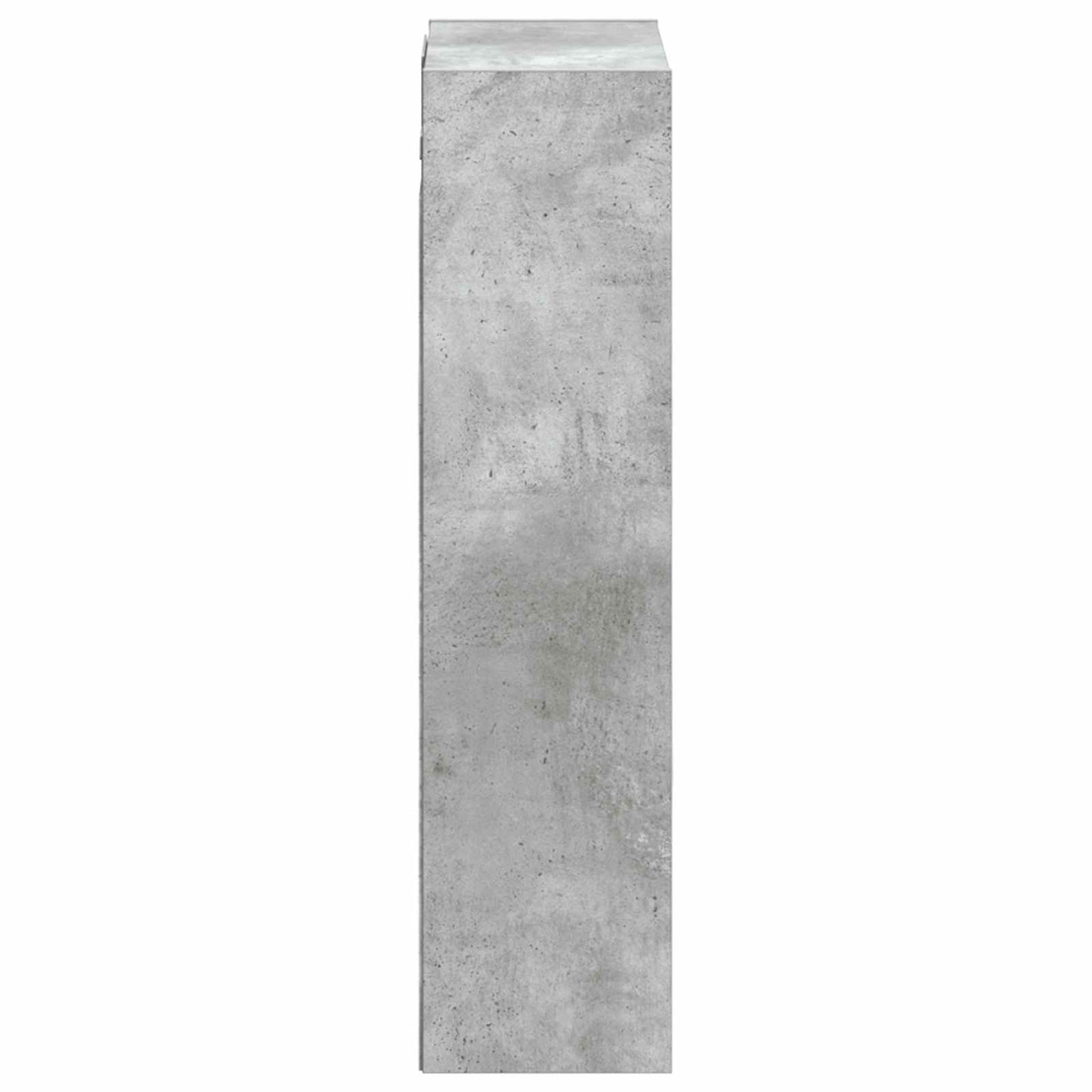 Vegghengt servantkommode Betonggrå 35 x 20 x 81 cm