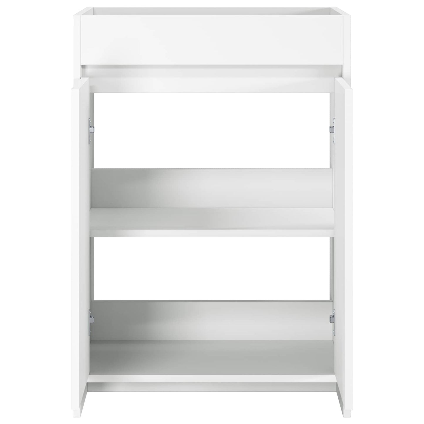 Badskapinet under vask Hvit 56 x 37,5 x 81 cm Konstruert tre