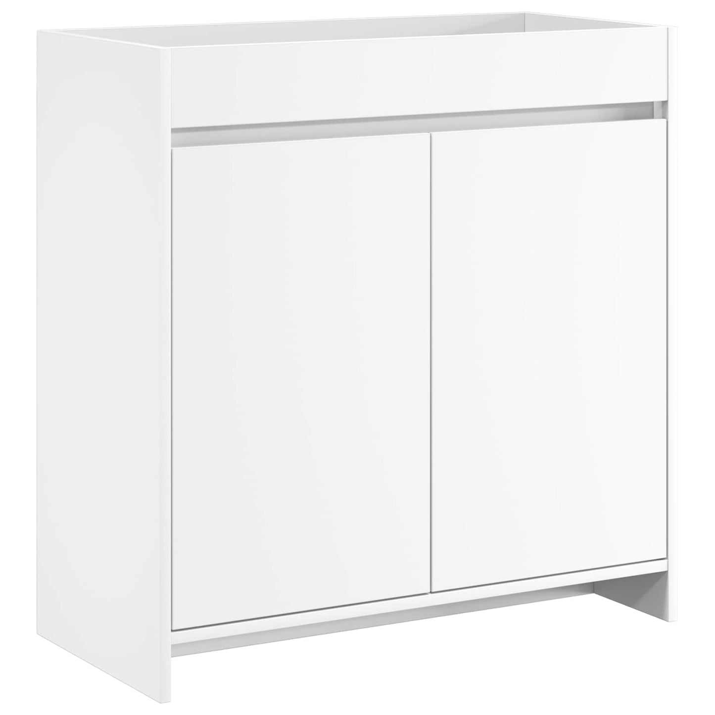 Badskapinet under vask Hvit 78,5 x 37,5 x 81 cm Konstruert tre