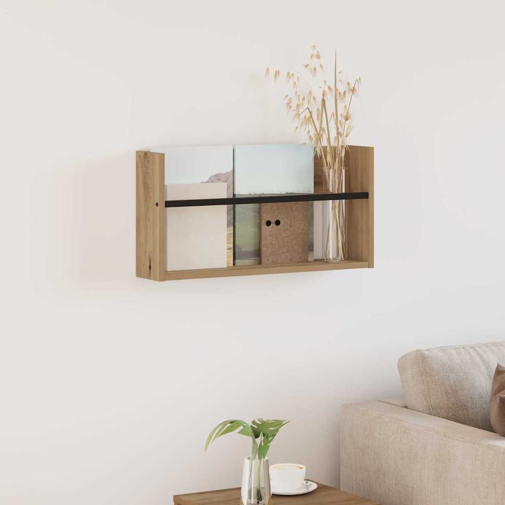 Magasinreol Artisan Eik 60 x 12 x 30 cm Konstruert tre