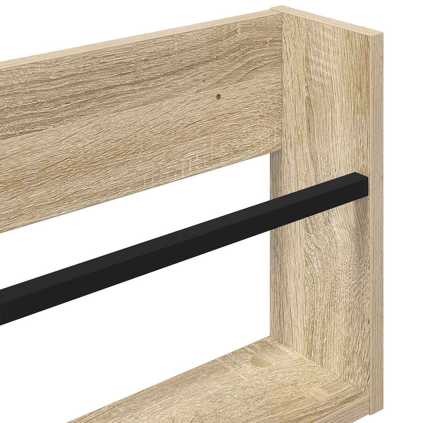 Magasinreol Sonoma eik 100 x 12 x 30 cm Konstruert tre