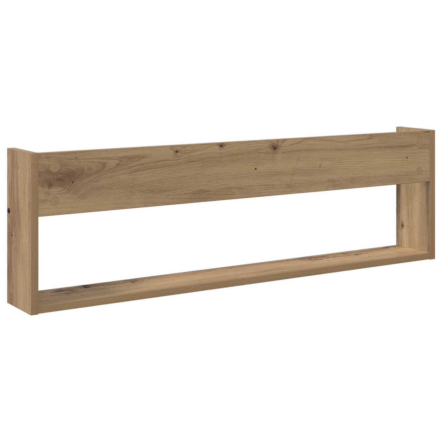 Magasinreol 2 pcs Artisan Eik 100 x 12 x 30 cm Konstruert tre