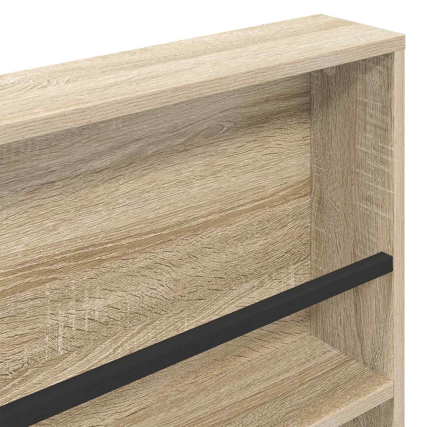 Magasinreol med hylle Sonoma eik 60 x 12 x 70 cm Konstruert tre