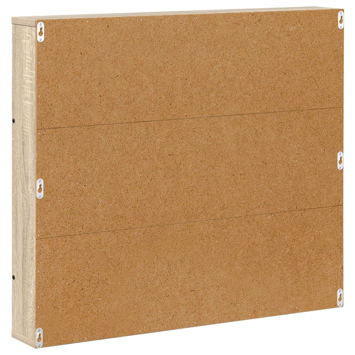 Magasinreol med hylle Sonoma eik 80 x 12 x 70 cm Konstruert tre