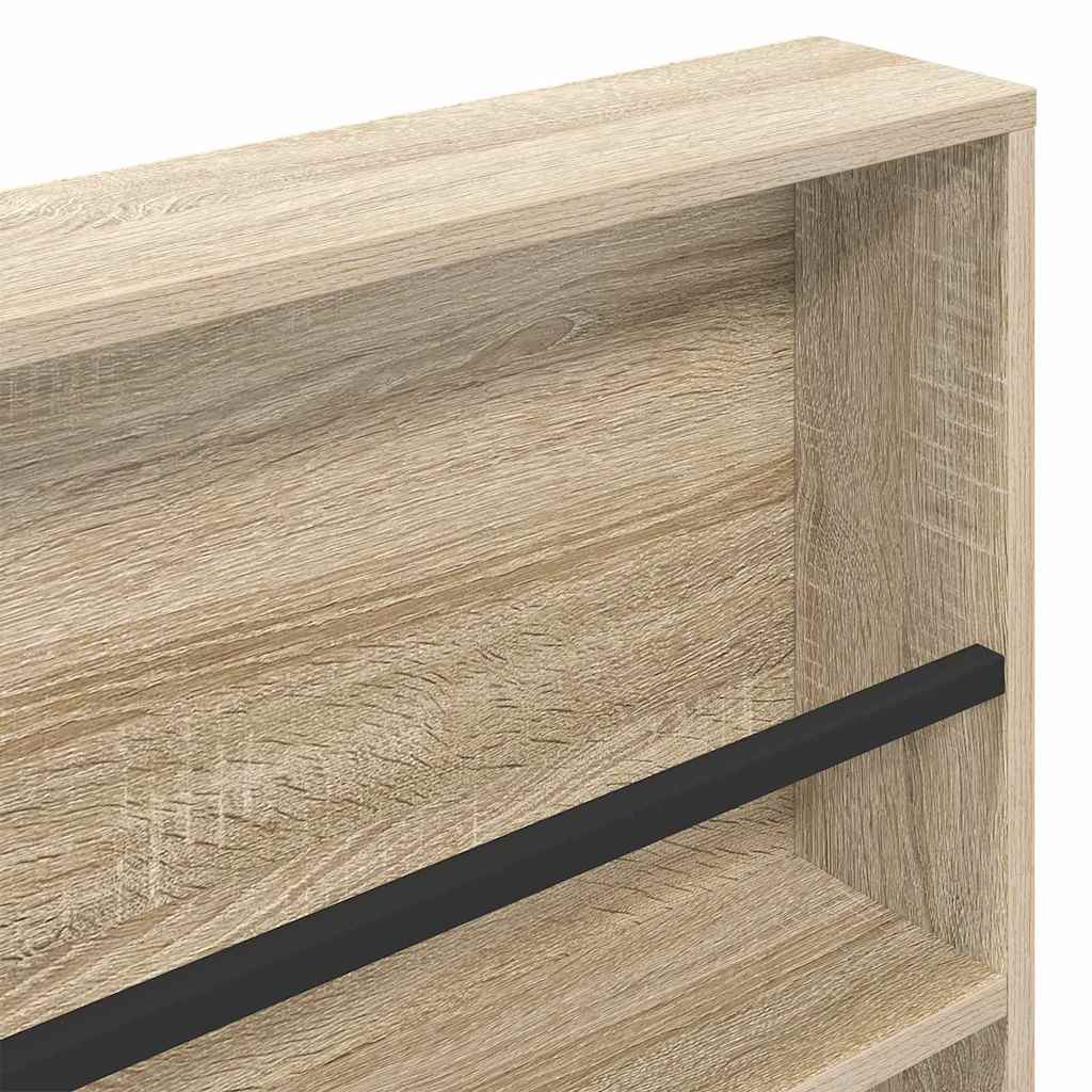 Magasinreol Sonoma eik 100 x 12 x 70 cm Konstruert tre