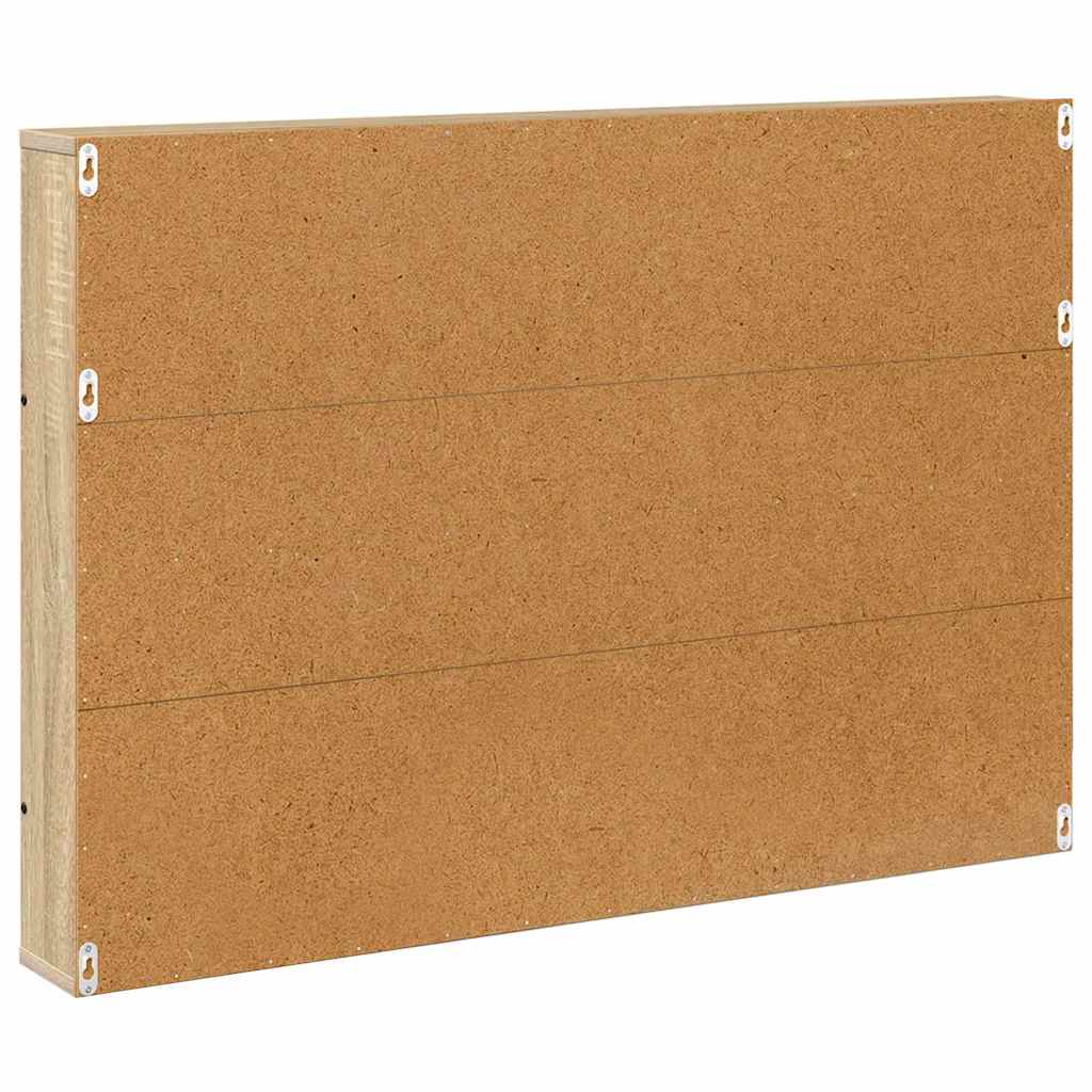 Magasinreol Sonoma eik 100 x 12 x 70 cm Konstruert tre