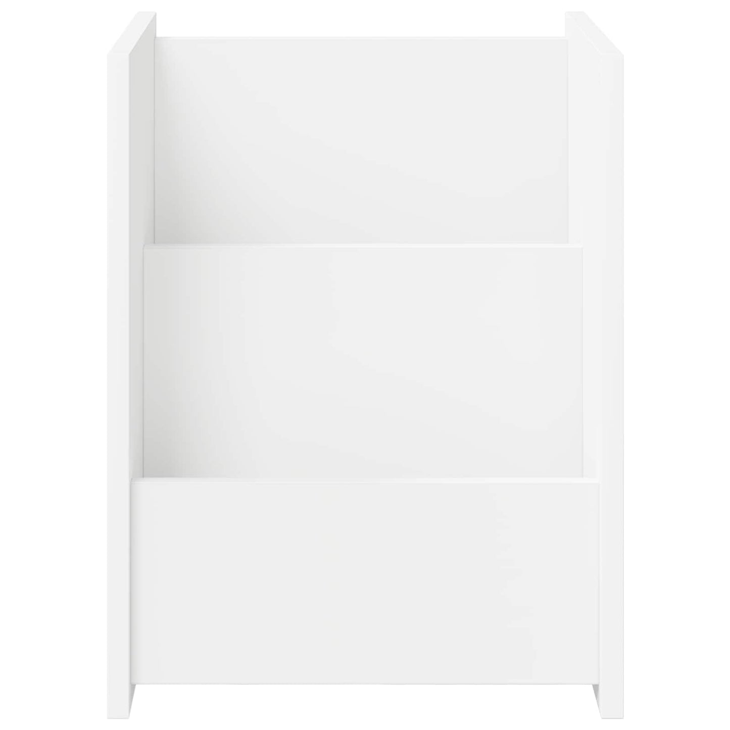 Magasinreol med hylle Hvit 35 x 35 x 45 cm Konstruert tre