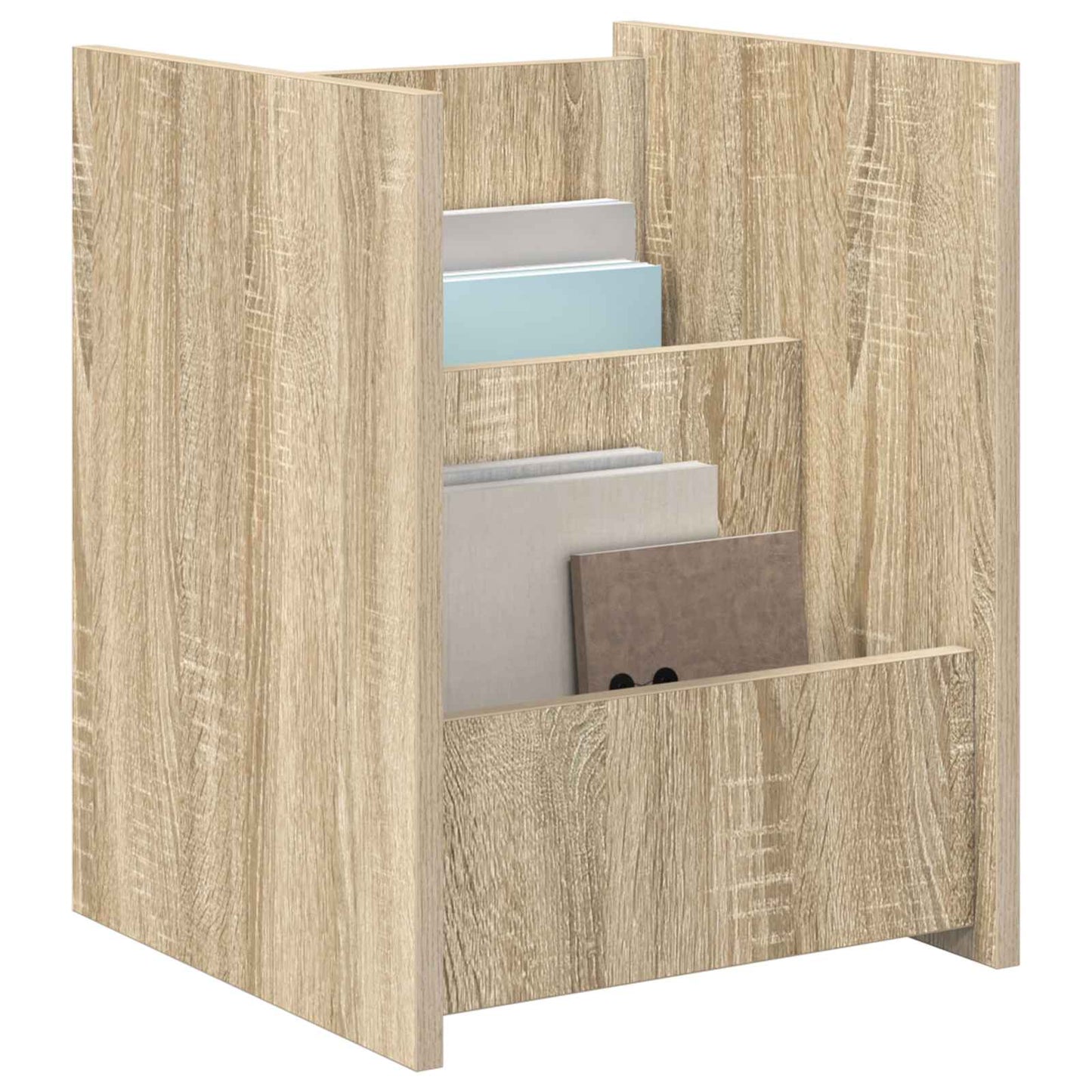 Magasinreol med hylle Sonoma eik 35 x 35 x 45 cm Konstruert tre