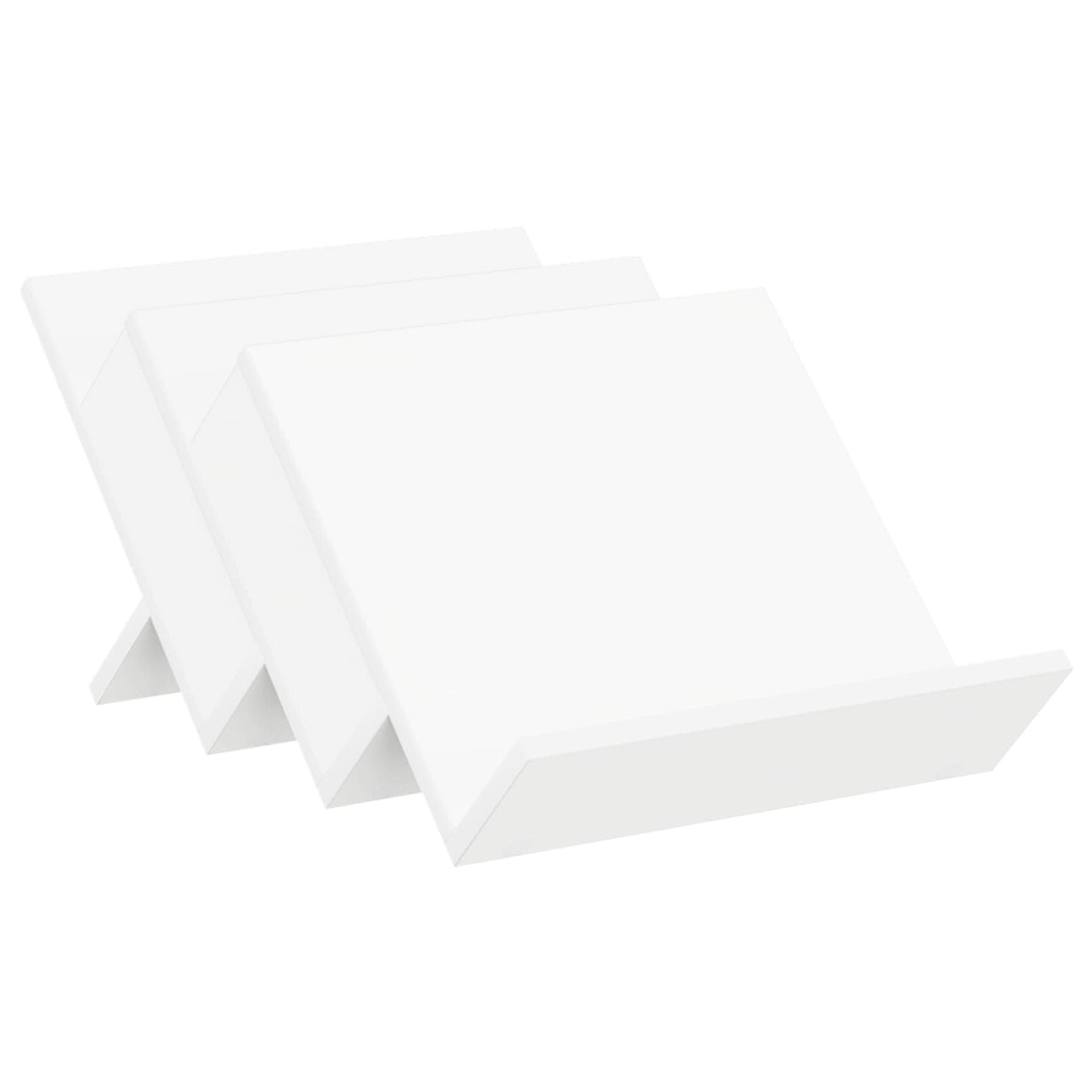 Magasinreol med hylle Hvit 53 x 40 x 28,5 cm Konstruert tre